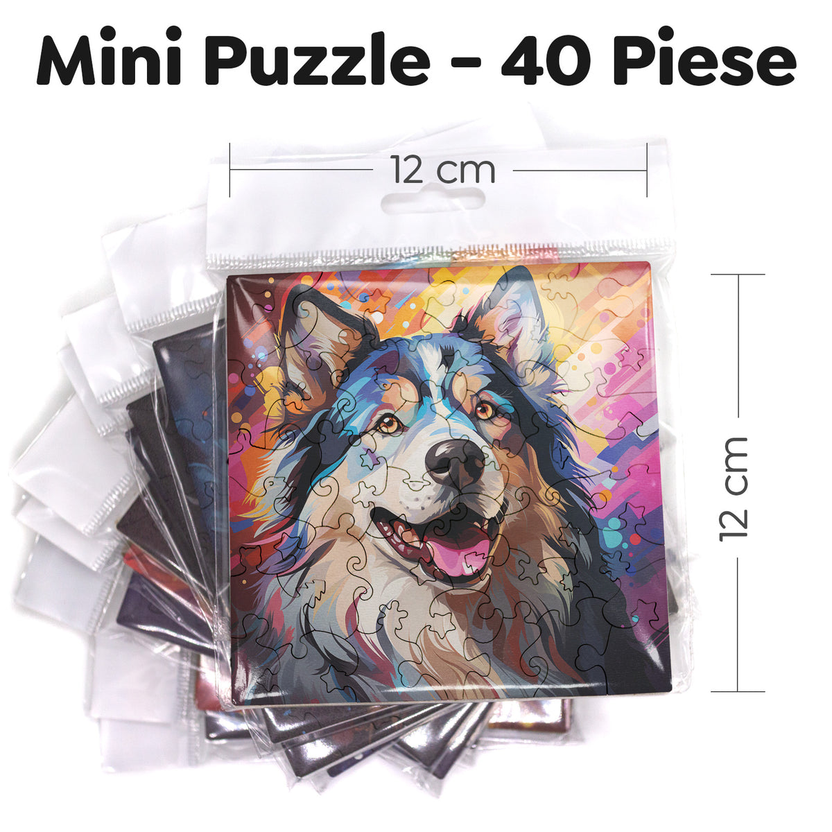 Puzzle cu Caini - Alaskan Malamute 3