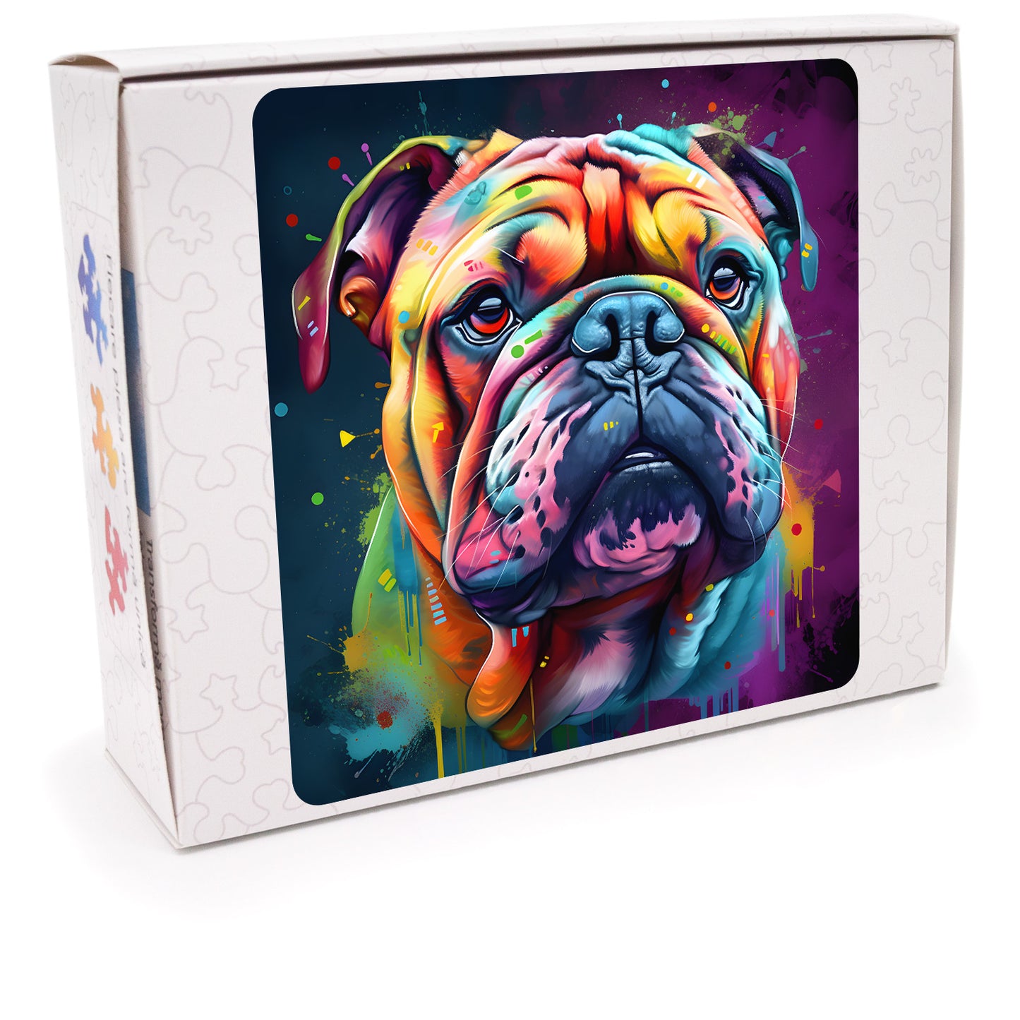 Puzzle cu Caini - Bulldog