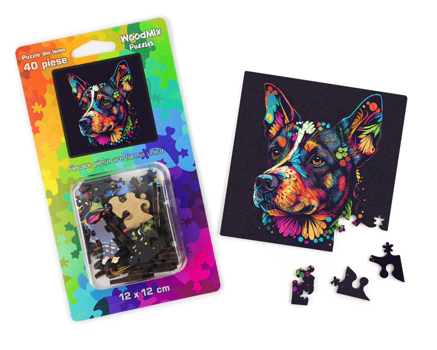 Puzzle cu Animale - Caini 2