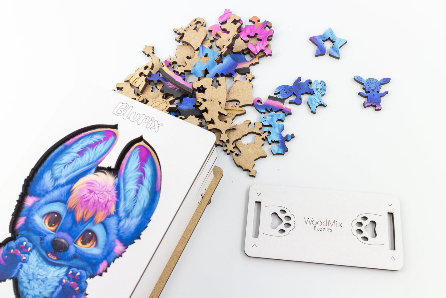 puzzle blurix, piese unice, puzzle din lemn, puzzle de lemn