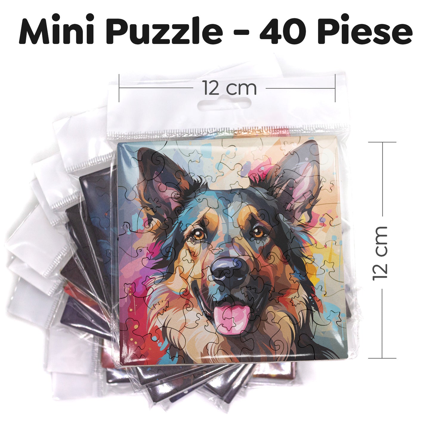 Puzzle cu Caini - Japanese Chin 3