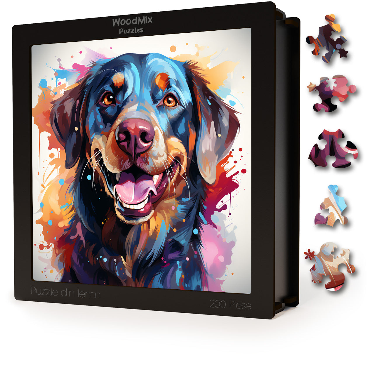 Puzzle cu Animale - Caini - Labrador Retriever 1 - 200 piese - 30 x 30 cm