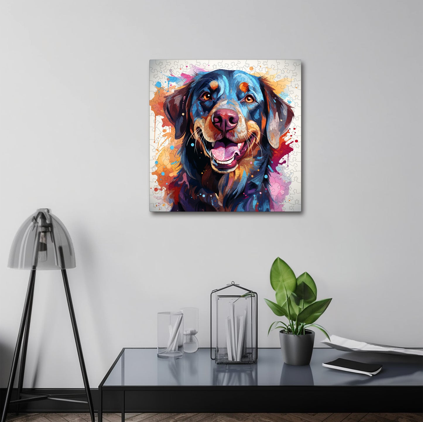 Puzzle cu Animale - Caini - Labrador Retriever 1 - 200 piese - 30 x 30 cm