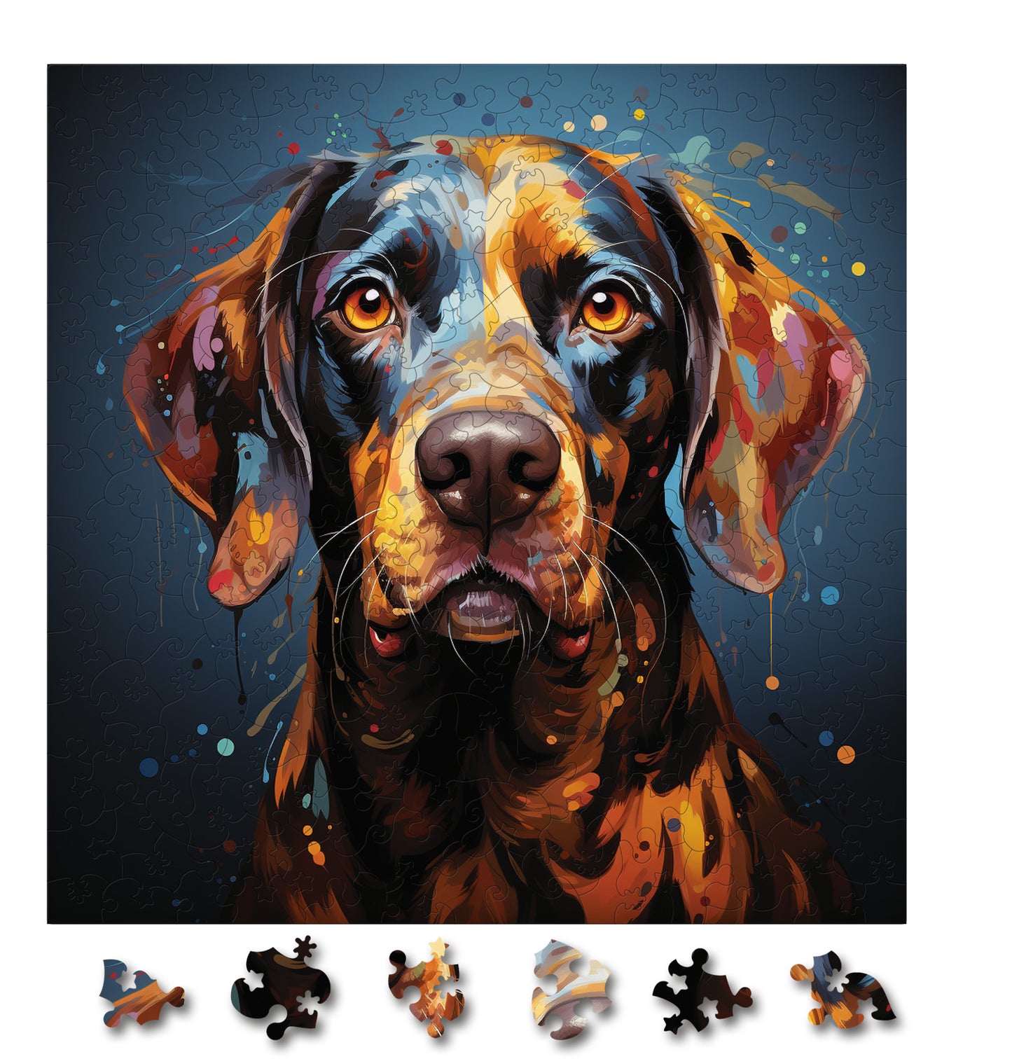 Puzzle cu Animale - Caini - Lagotti Romagnoli 2