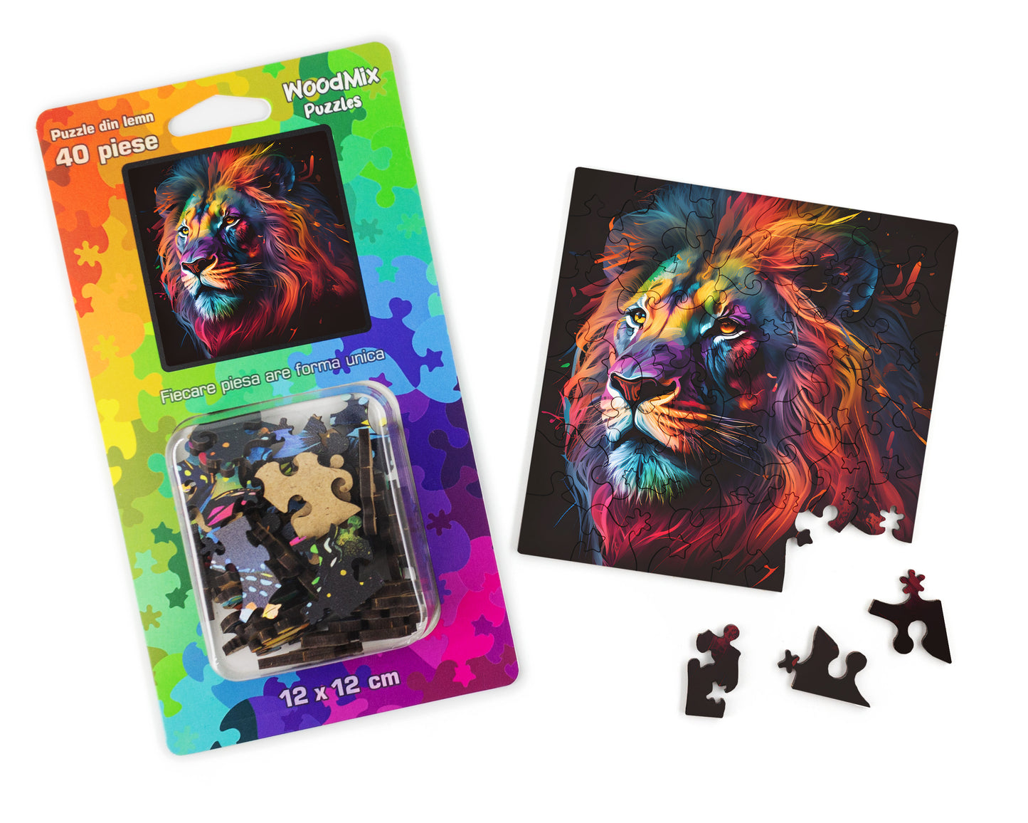 Puzzle cu Animale - Leu 2