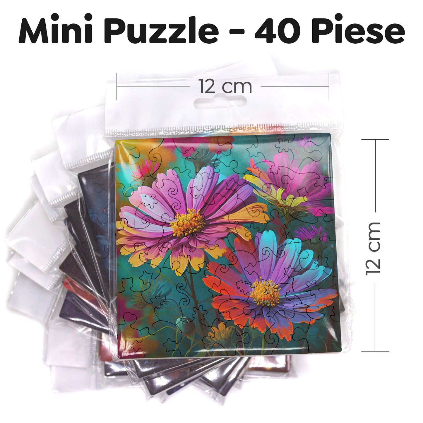 Puzzle cu Flori - Mexican Aster