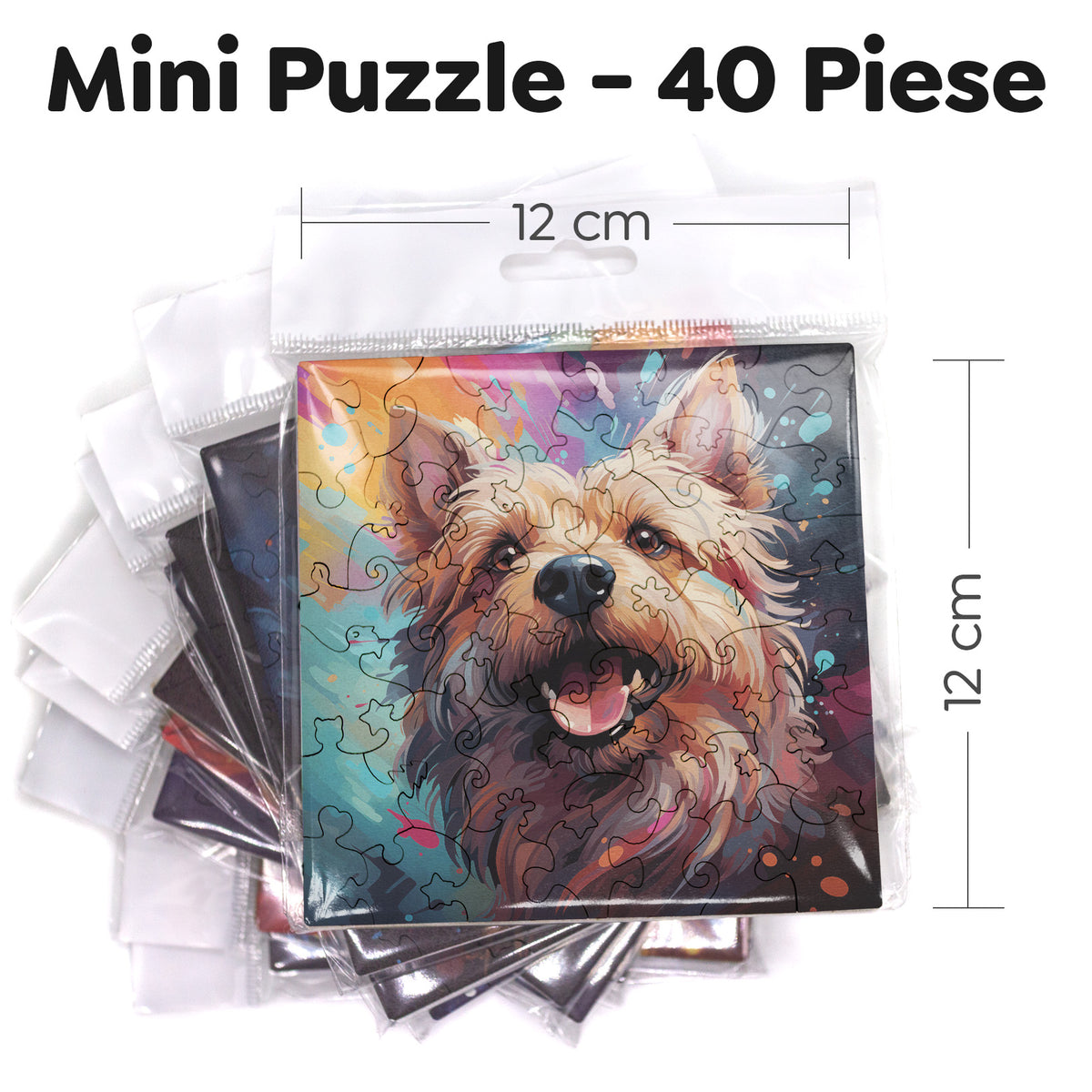 Puzzle cu Animale - Caini - Norwich Terrier 4