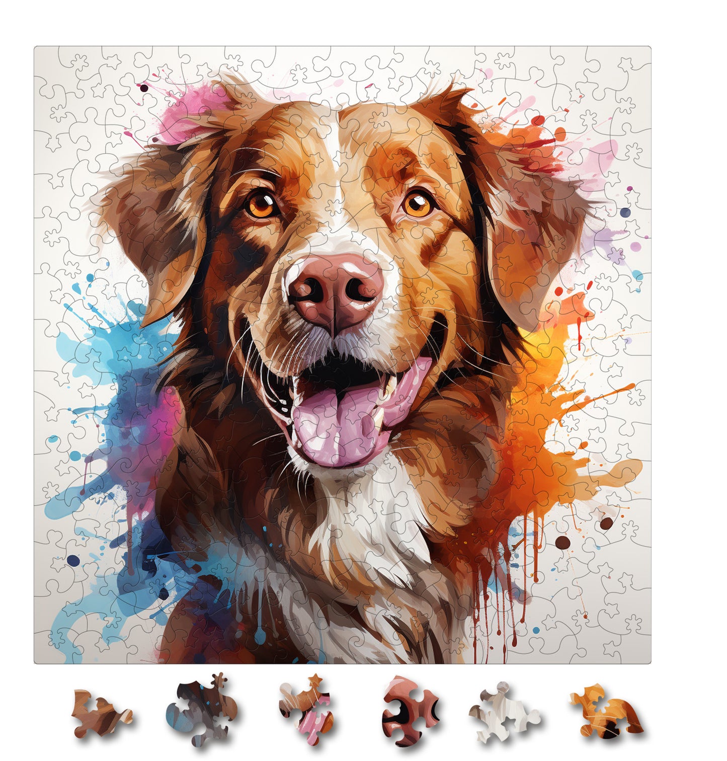 Puzzle cu Caini - Nova Scotia Duck Tolling Retrieve 4