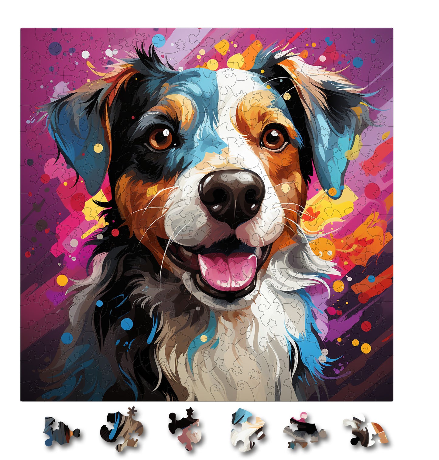 Puzzle cu Caini - Parson Russell Terrier 2