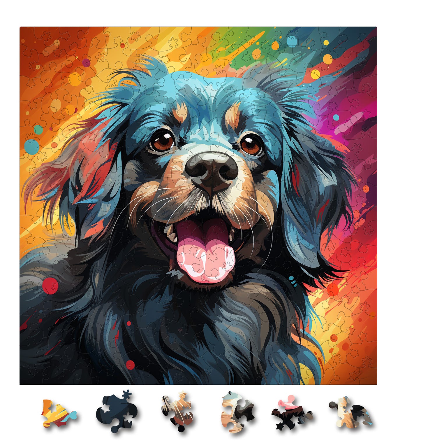 Puzzle cu Caini - Pekingese 3