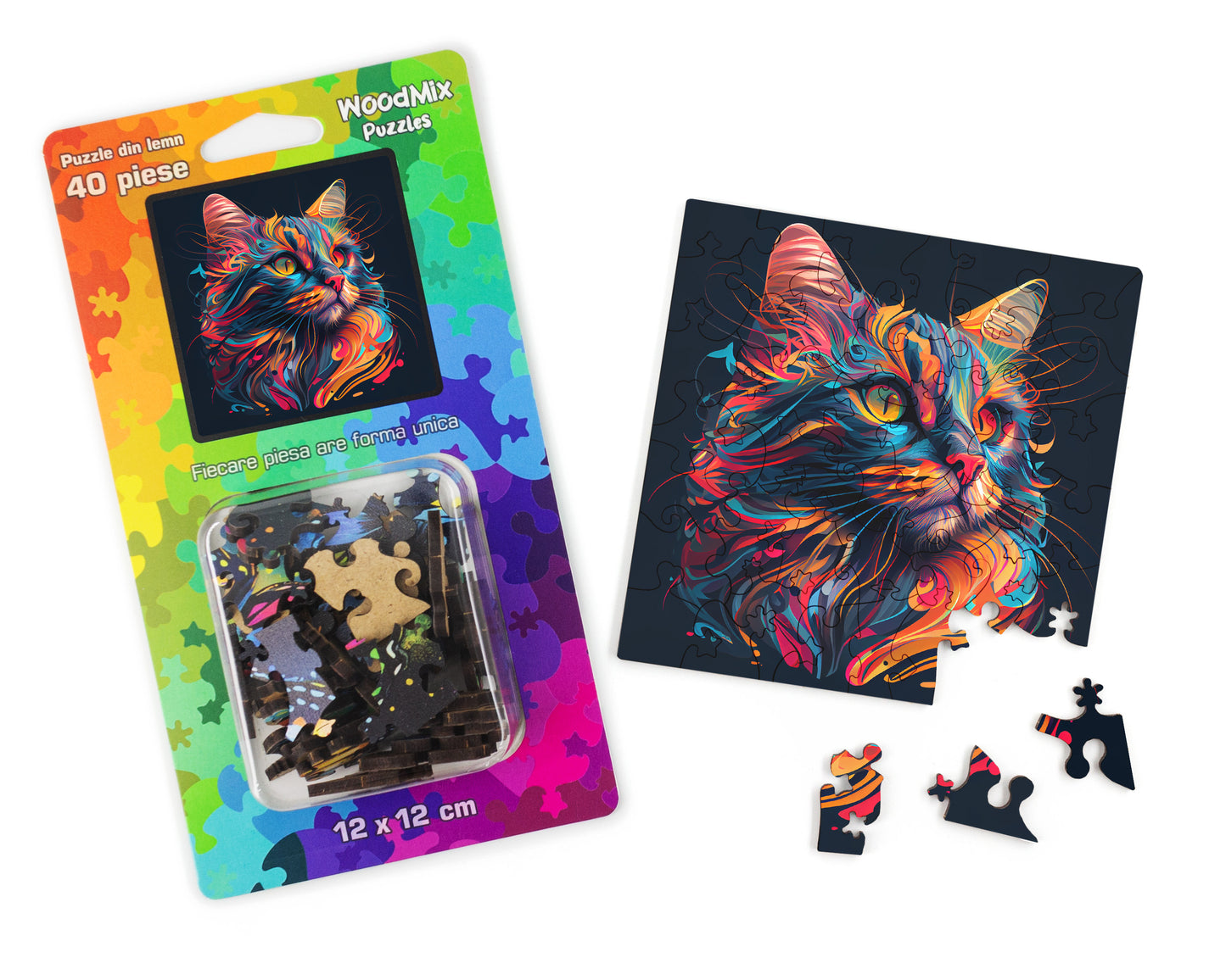 Puzzle cu Animale - Pisici 2