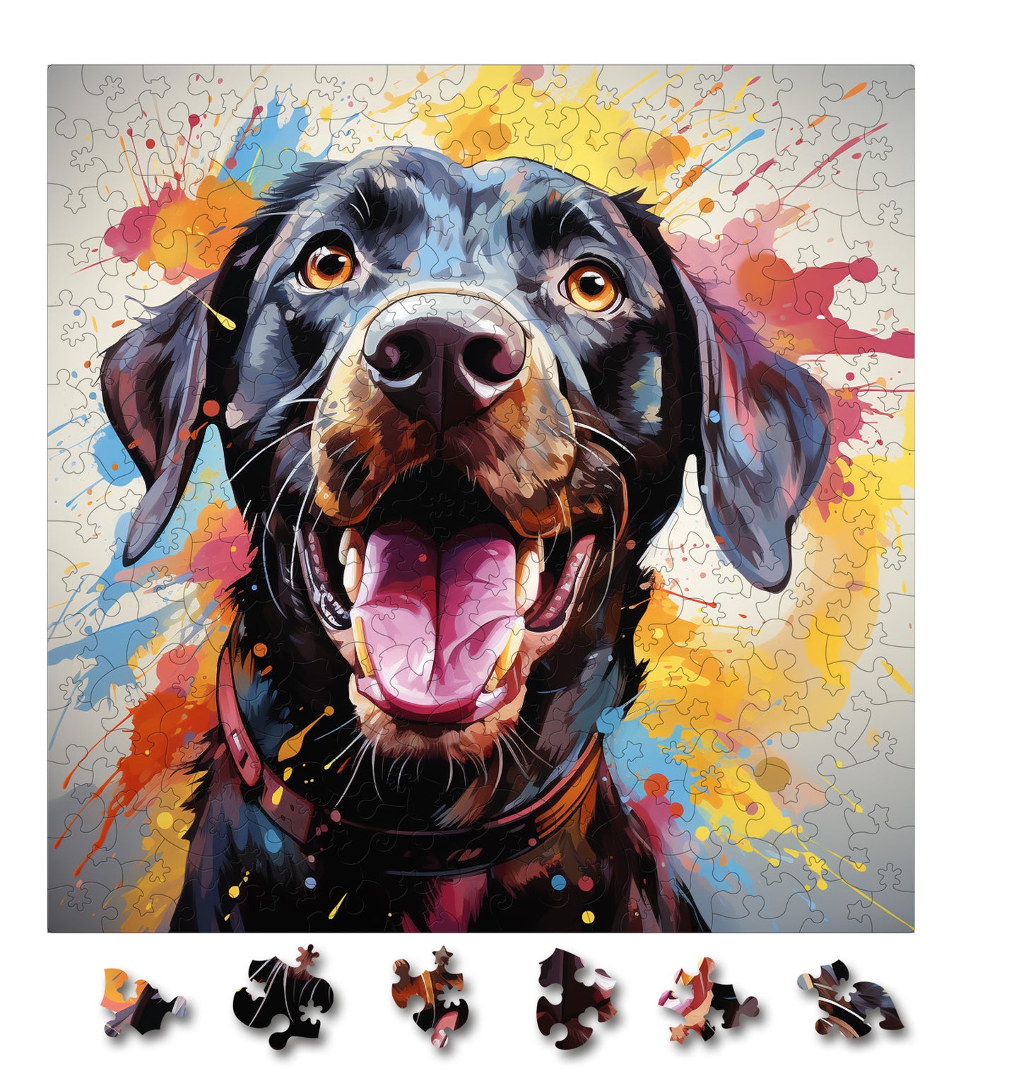 Puzzle cu Caini - Pointer 2