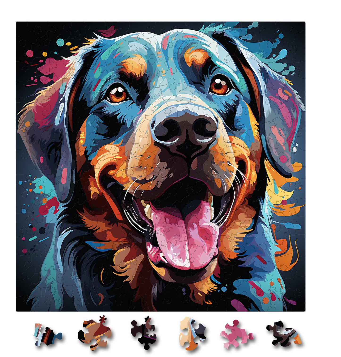Puzzle cu Caini - Rottweiler 1