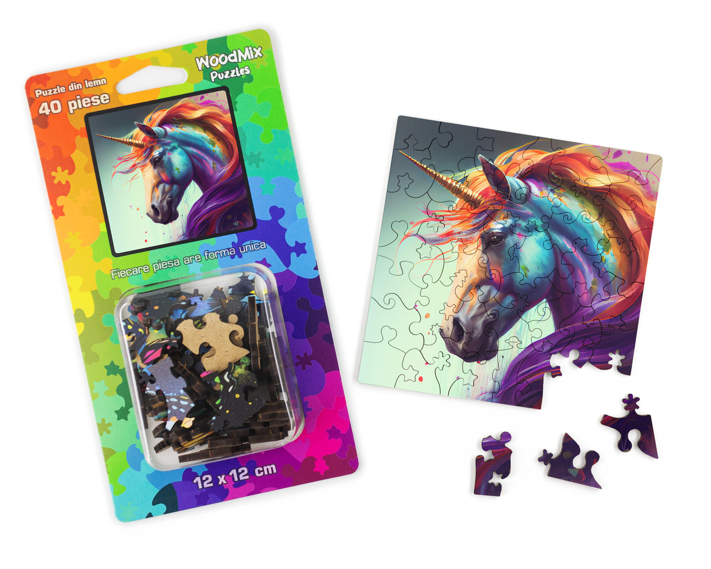 Puzzle cu Animale - Unicorn 1