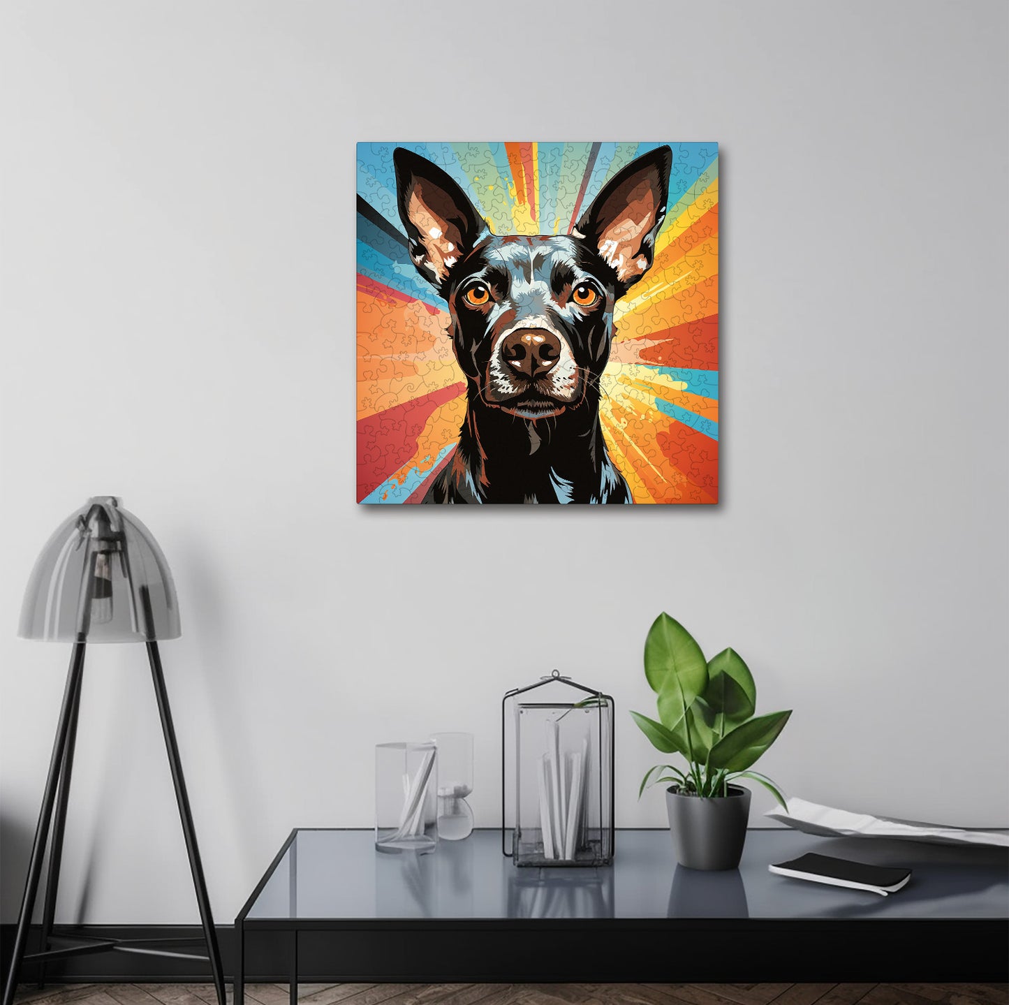 Puzzle cu Animale - Caini - Xoloitzcuintli 1 - 200 piese - 30 x 30 cm