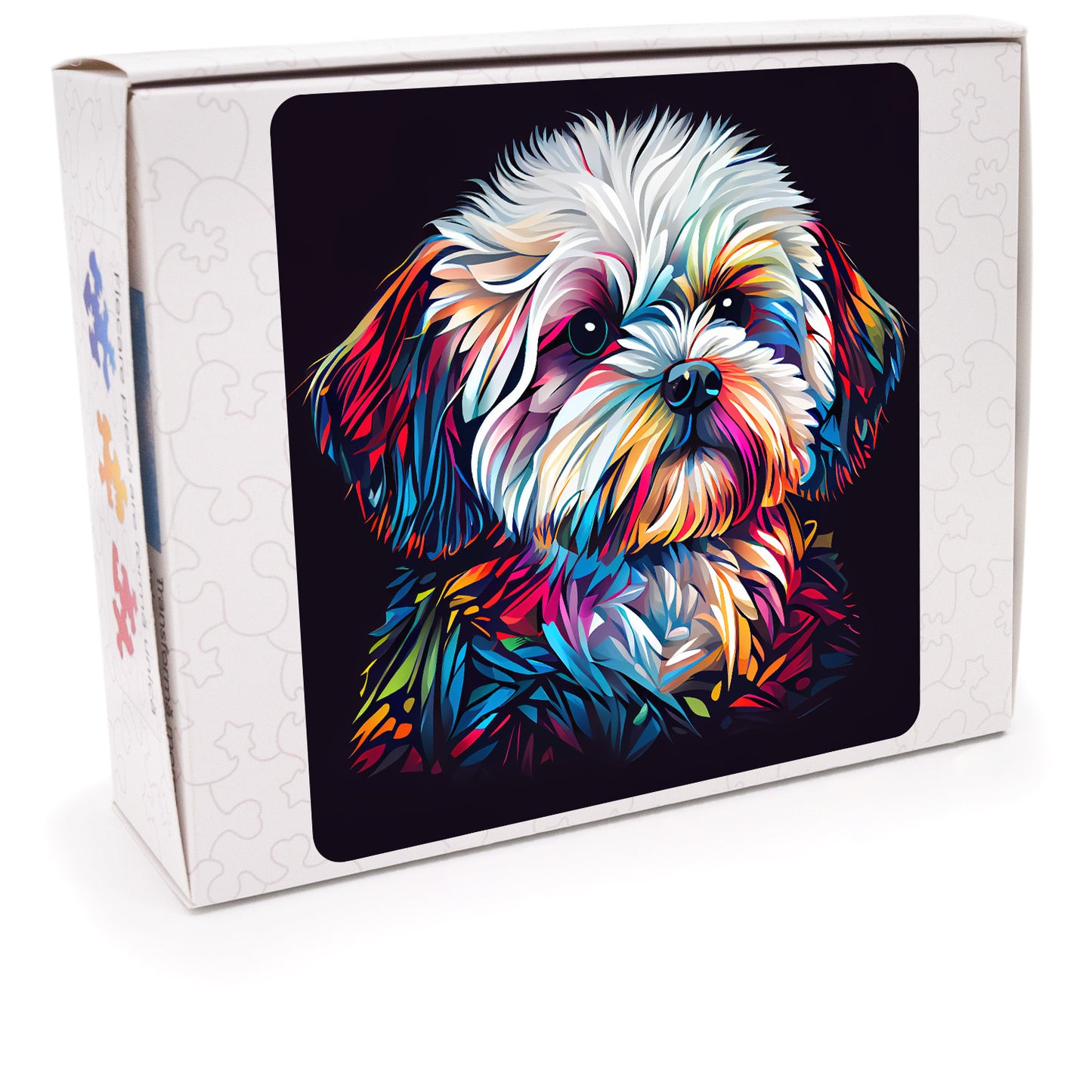 Puzzle cu Animale - Caini - Bichon Maltese 1