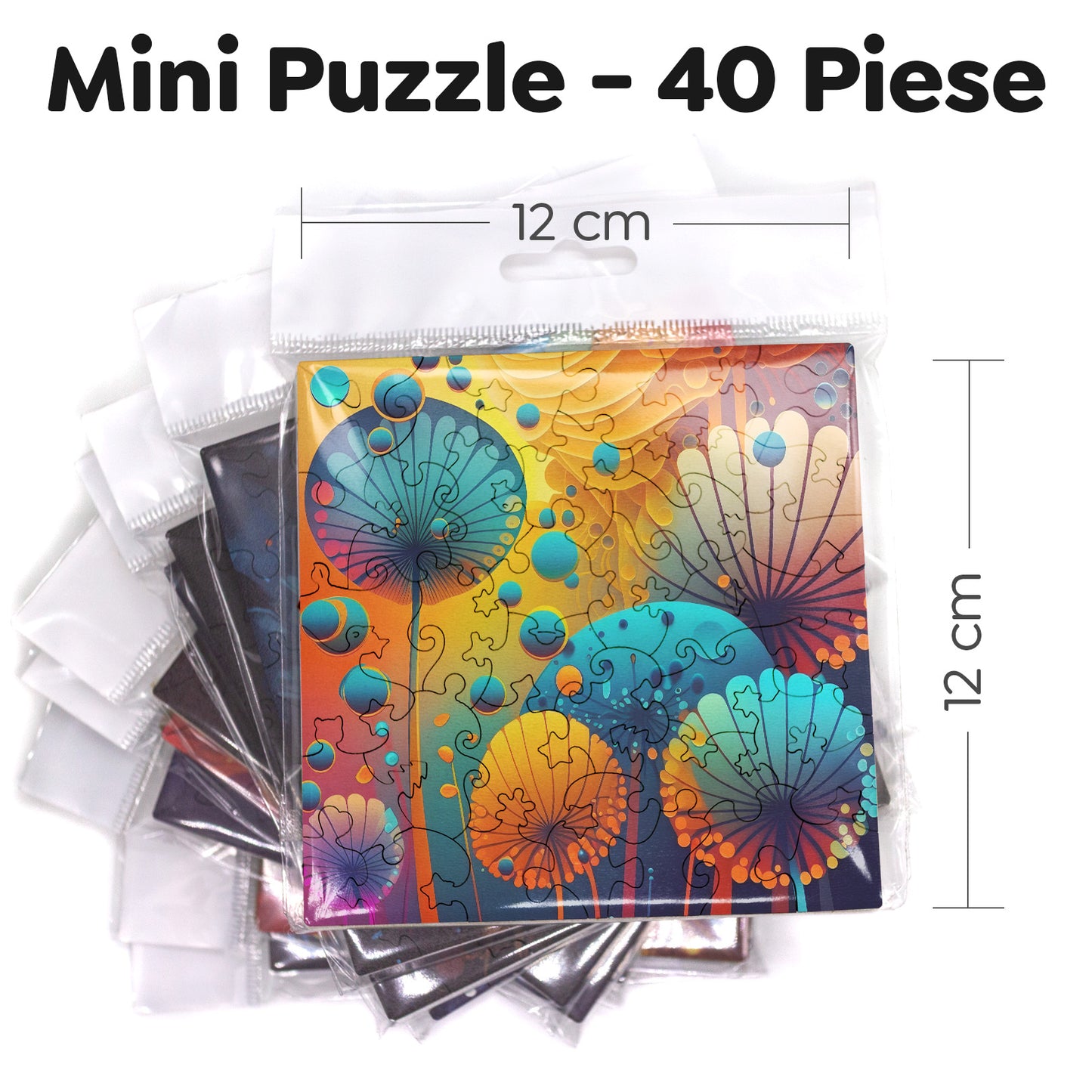 Puzzle Abstract - Sundrops