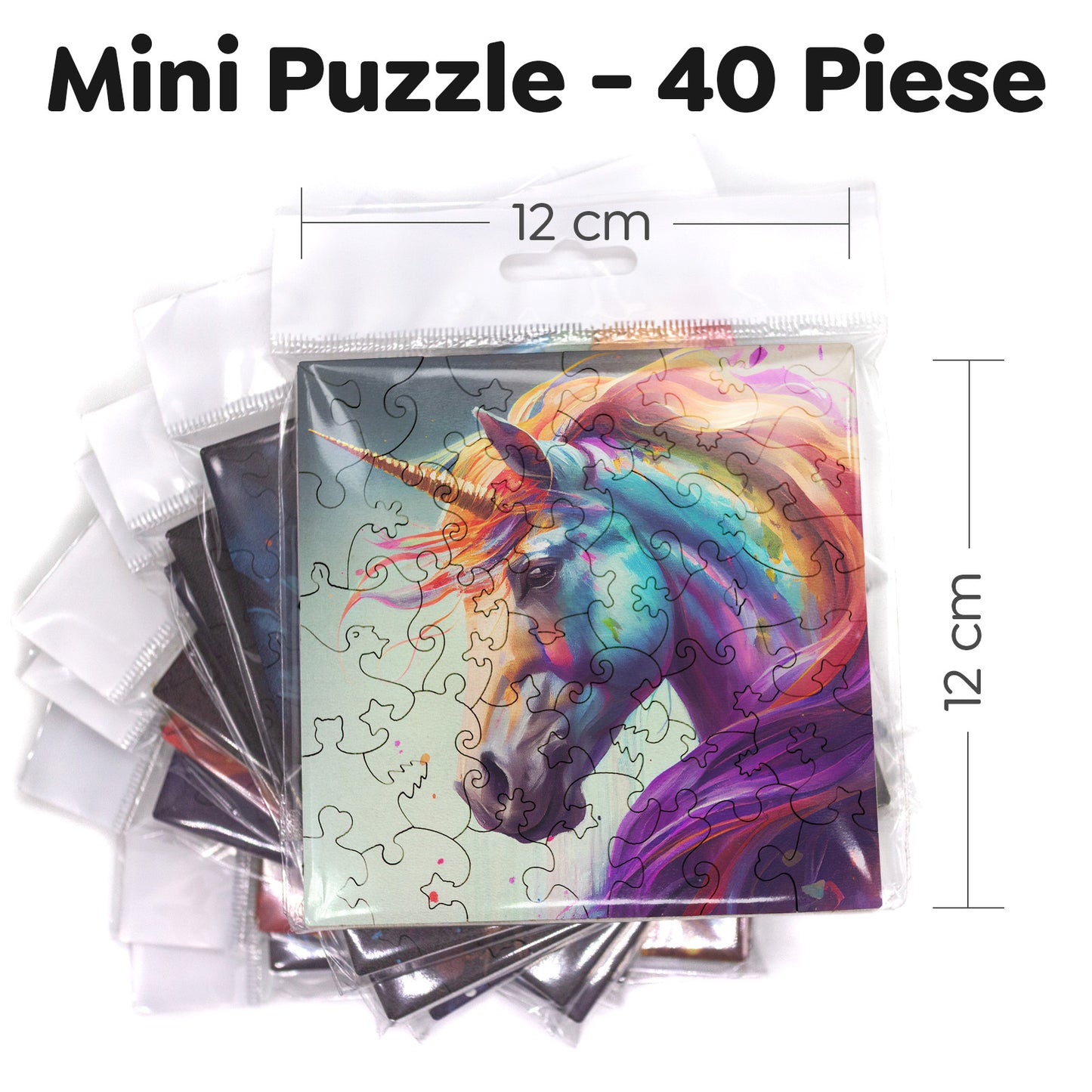 Puzzle cu Animale - Unicorn 1
