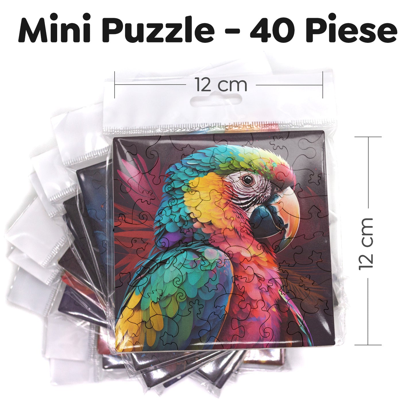 Puzzle cu Animale - Jungle Parrot