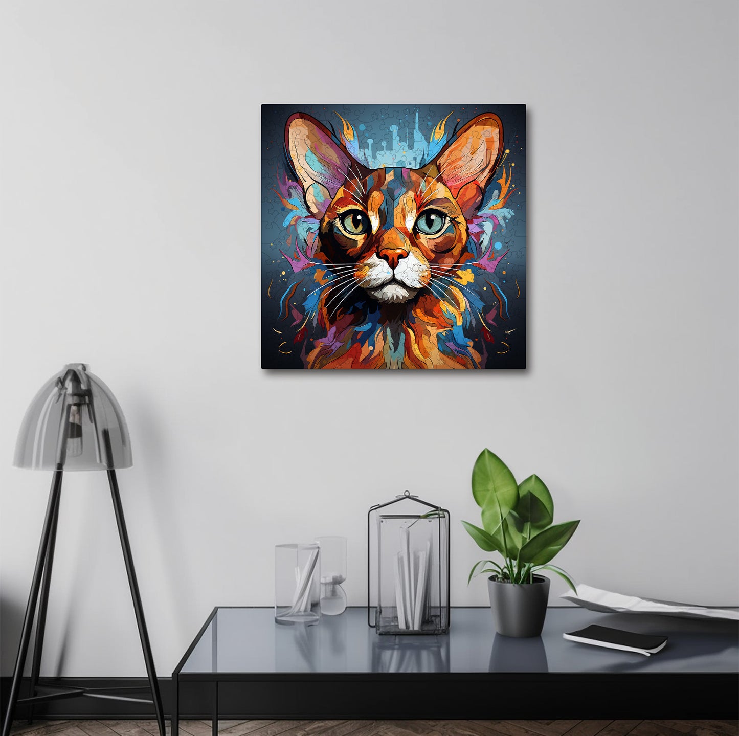 Puzzle cu Pisici - Abyssinian 1 - 200 piese - 30 x 30 cm