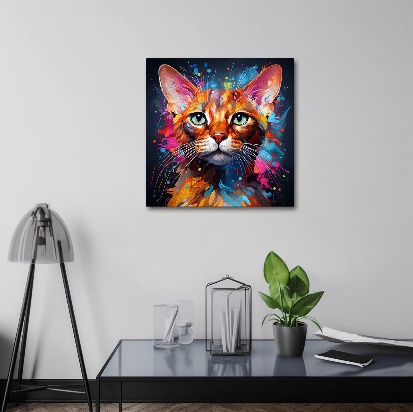 Puzzle cu Pisici - Abyssinian 4 - 200 piese - 30 x 30 cm