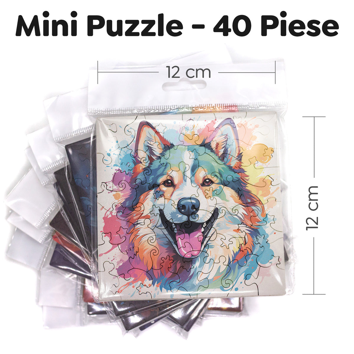 Puzzle cu Caini - Akita 1