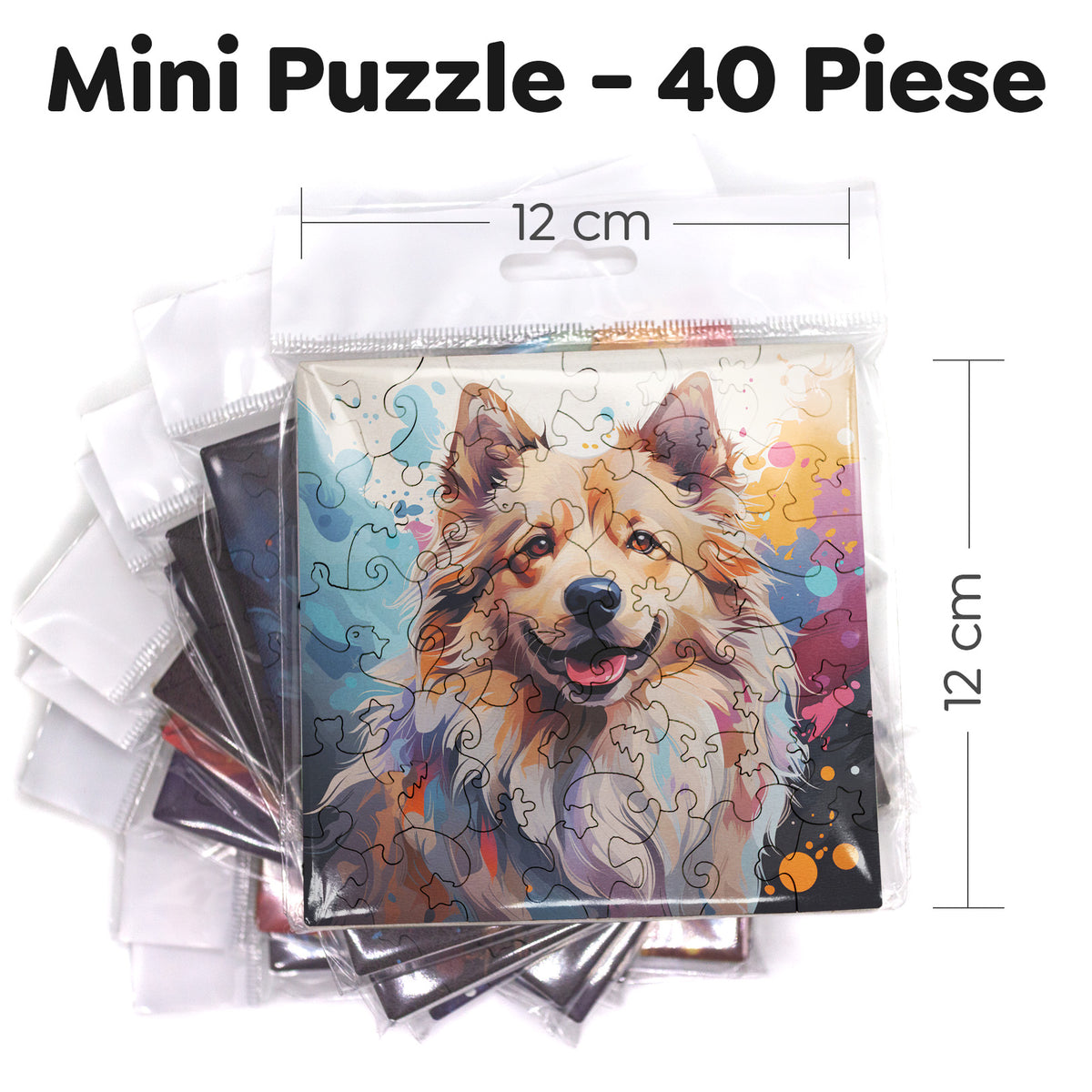Puzzle cu Caini - American Eskimo 3