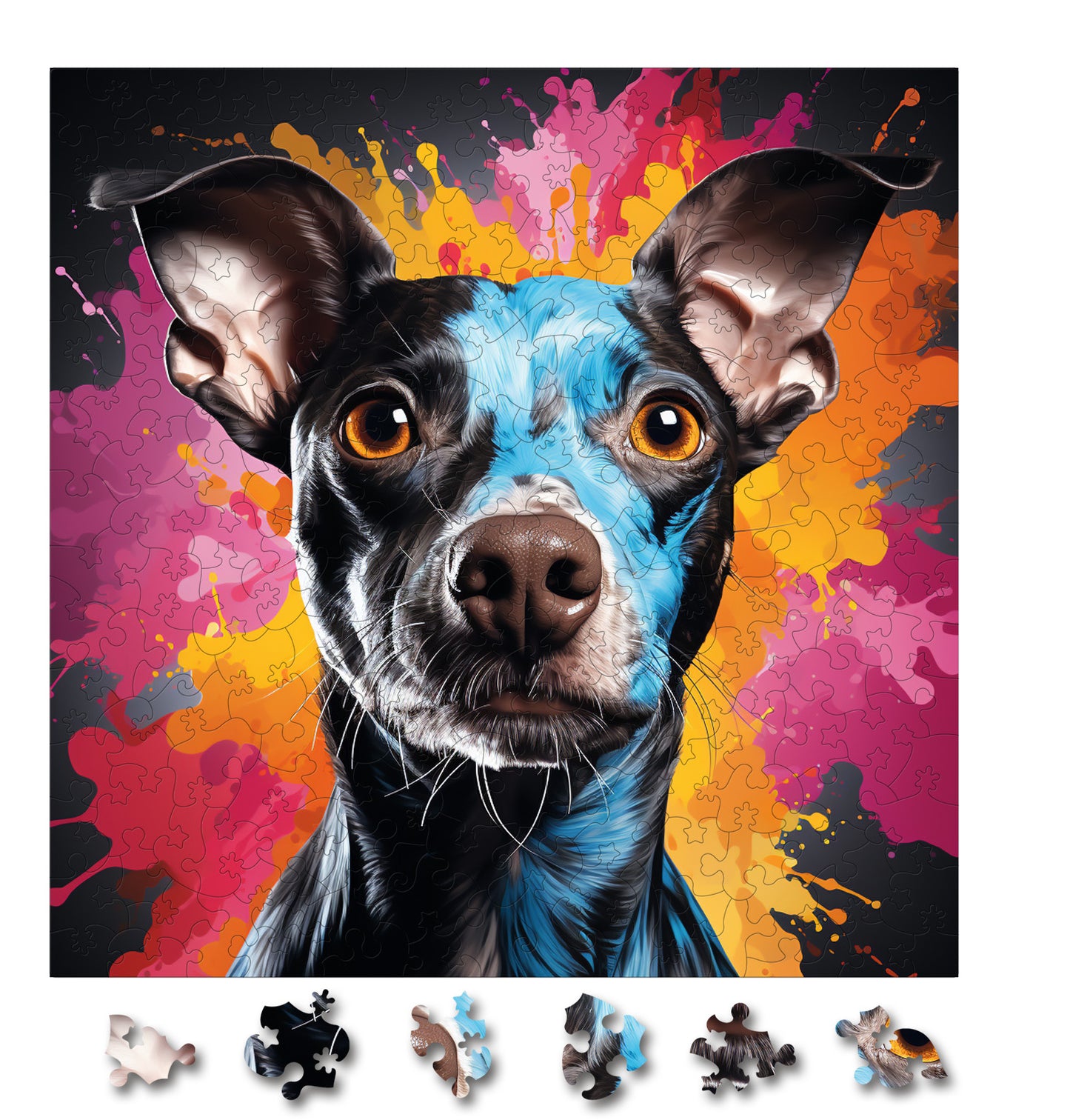 Puzzle cu Caini - American Hairles Terrier