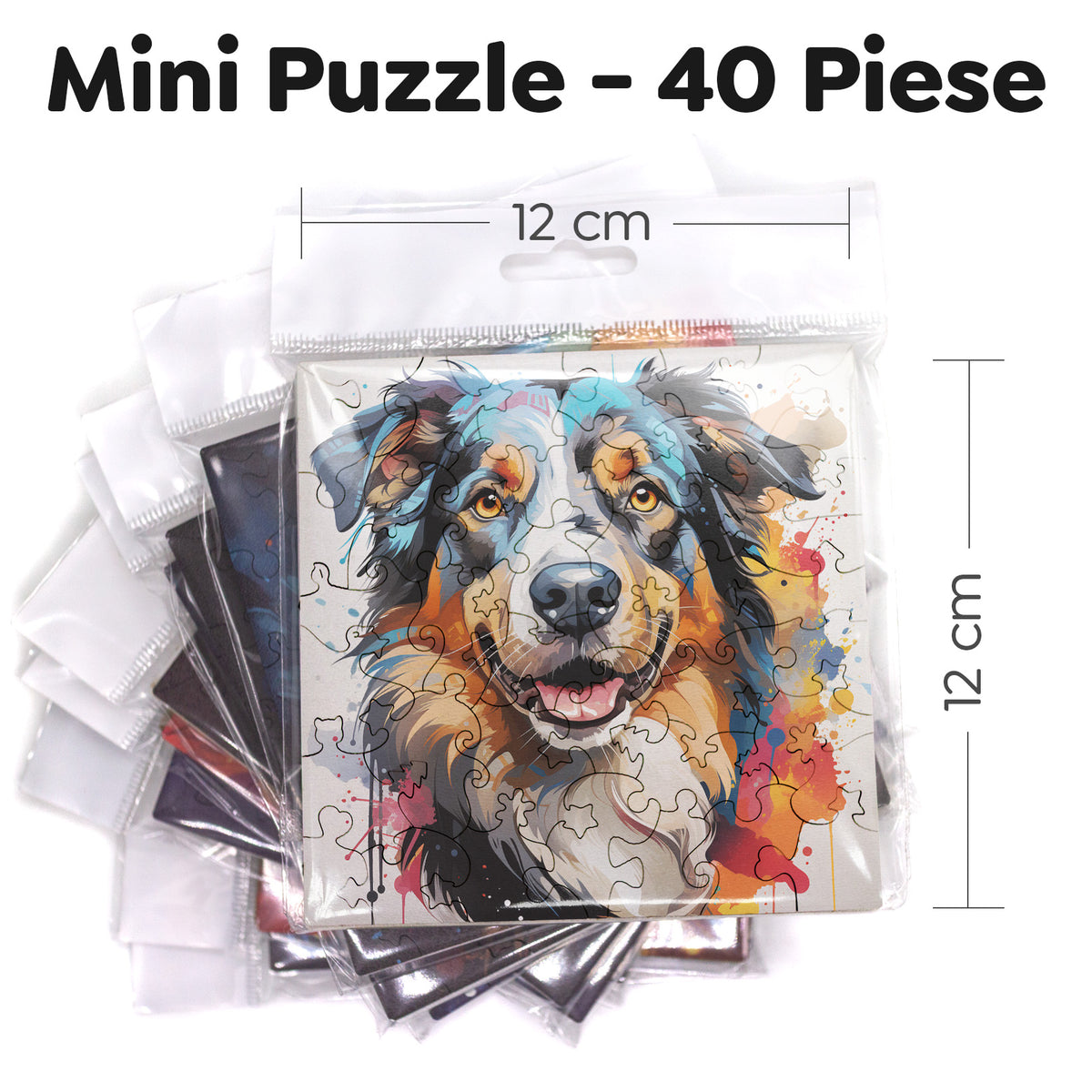 Puzzle cu Caini - Australian Shepherd 2