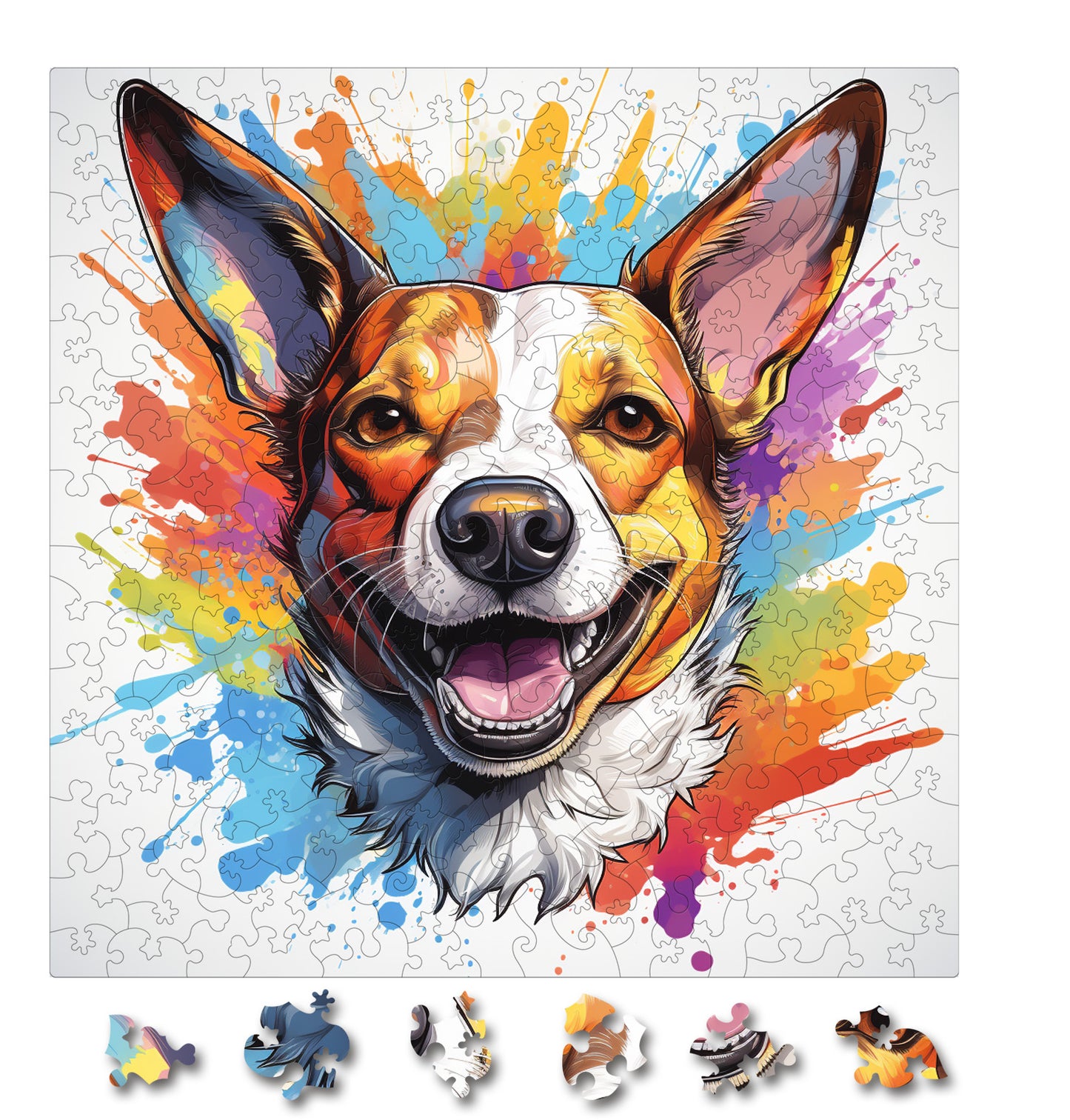 Puzzle cu Caini - Basenji 3