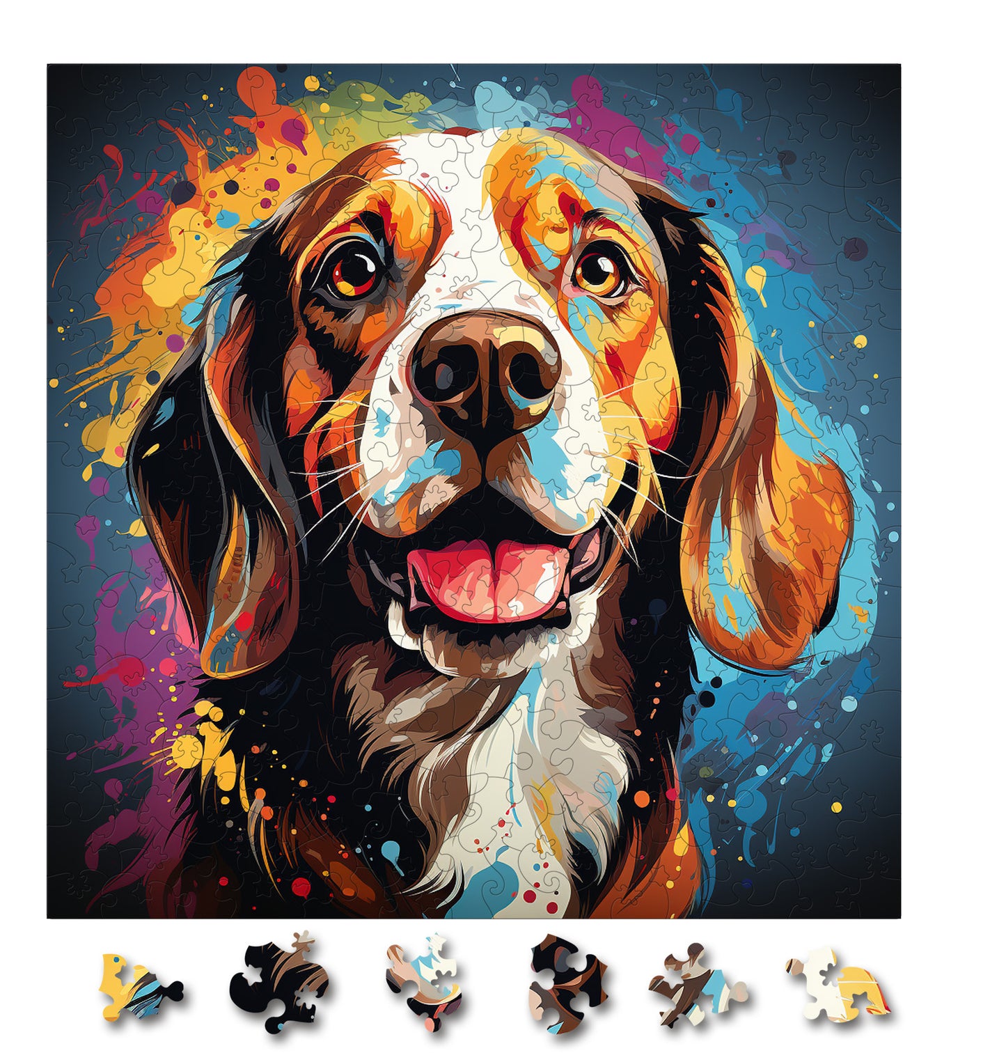 Puzzle cu Caini - Beagle 4