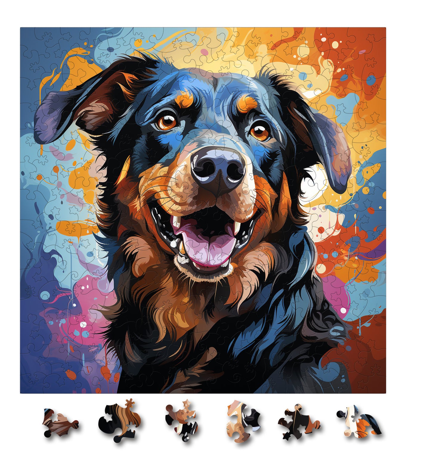 Puzzle cu Caini - Beauceron 2
