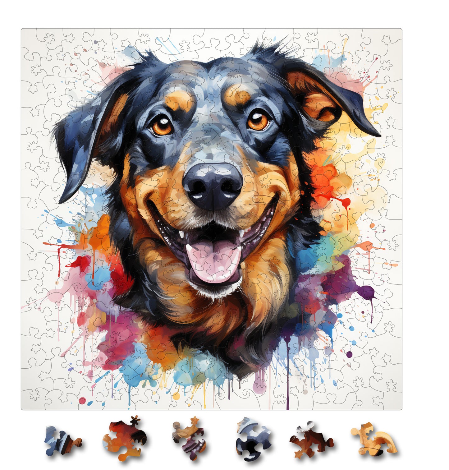 Puzzle cu Caini - Beauceron 1