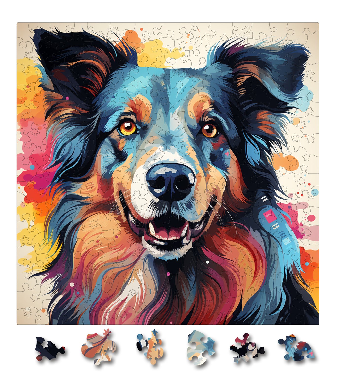 Puzzle cu Caini - Belgian Sheepdog 1