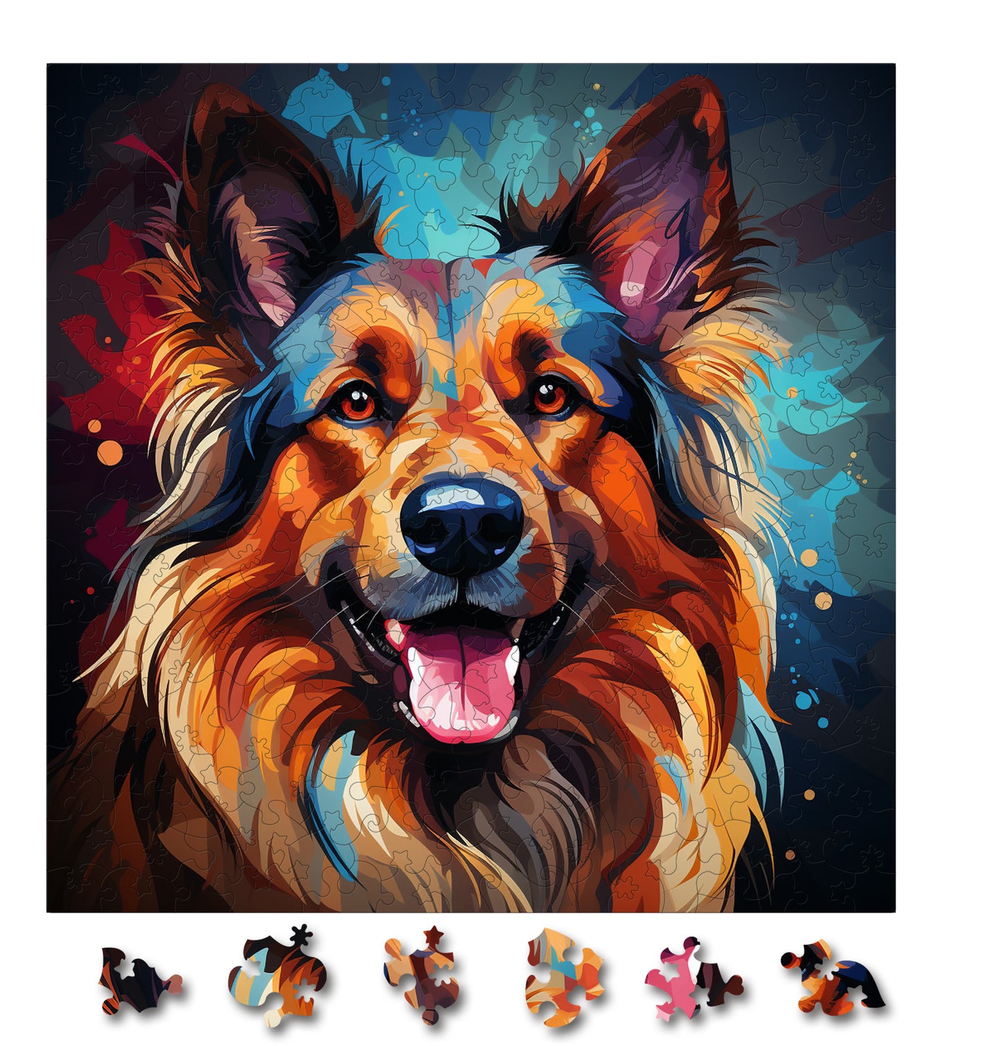 Puzzle cu Caini - Belgian Tervuren 4