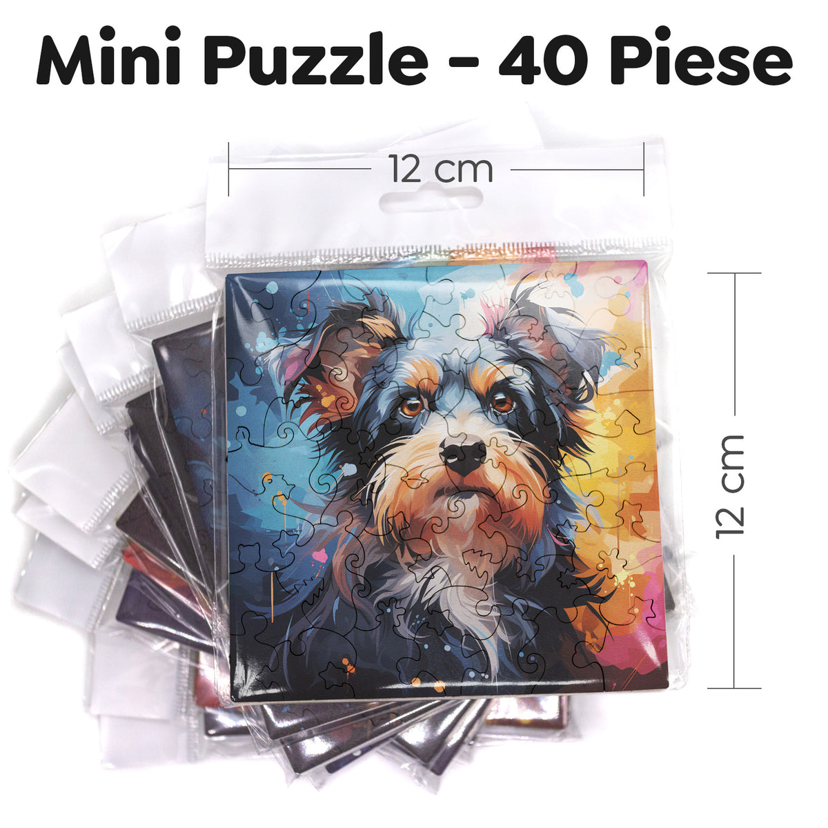 Puzzle cu Caini - Biewer Terrier 4