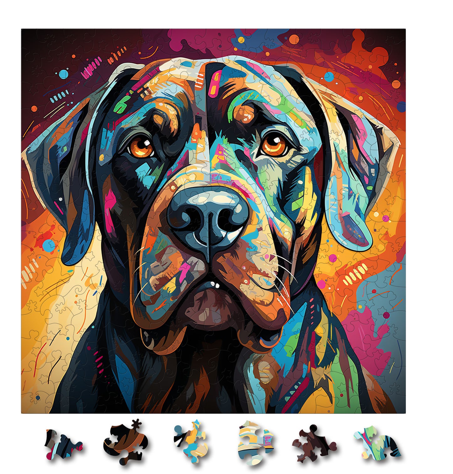 Puzzle cu Caini - Boerboel 2