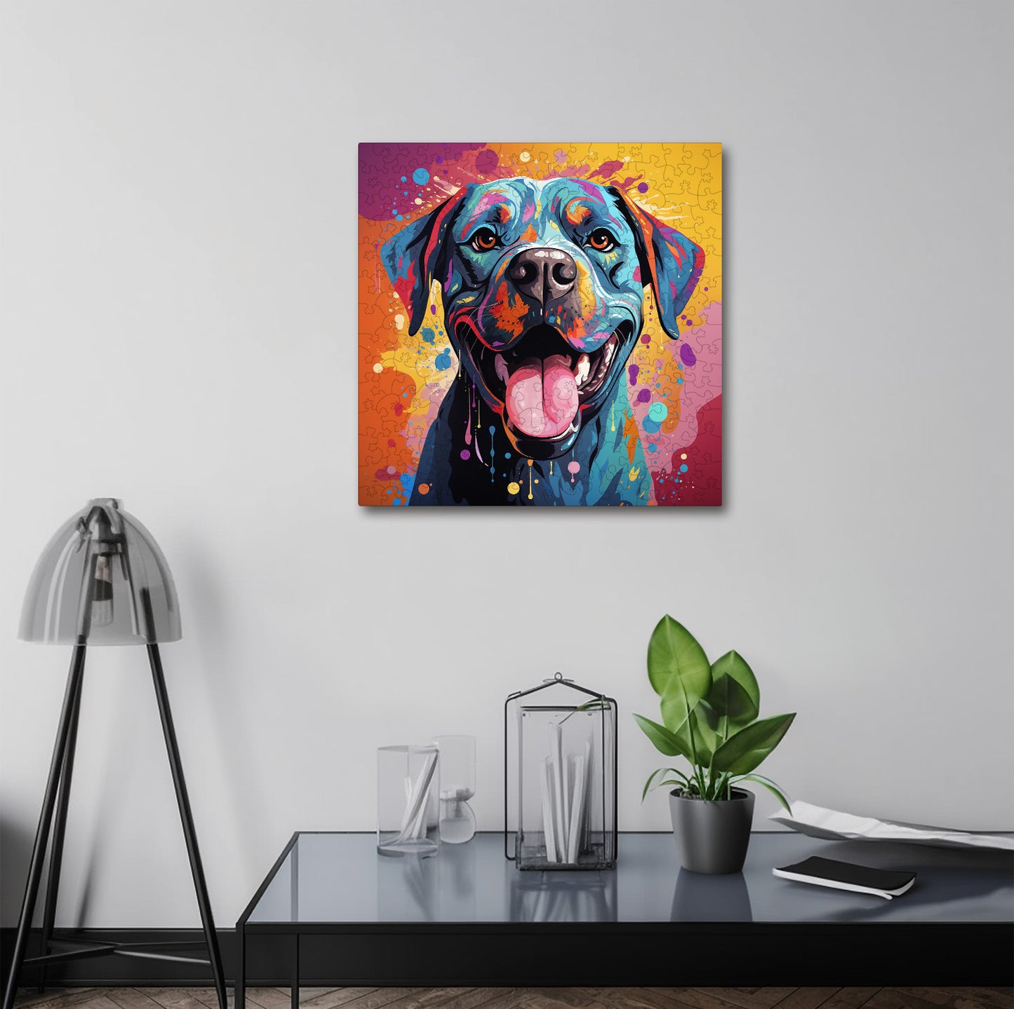 Puzzle cu Animale - Caini - Boerboel 3 - 200 piese - 30 x 30 cm