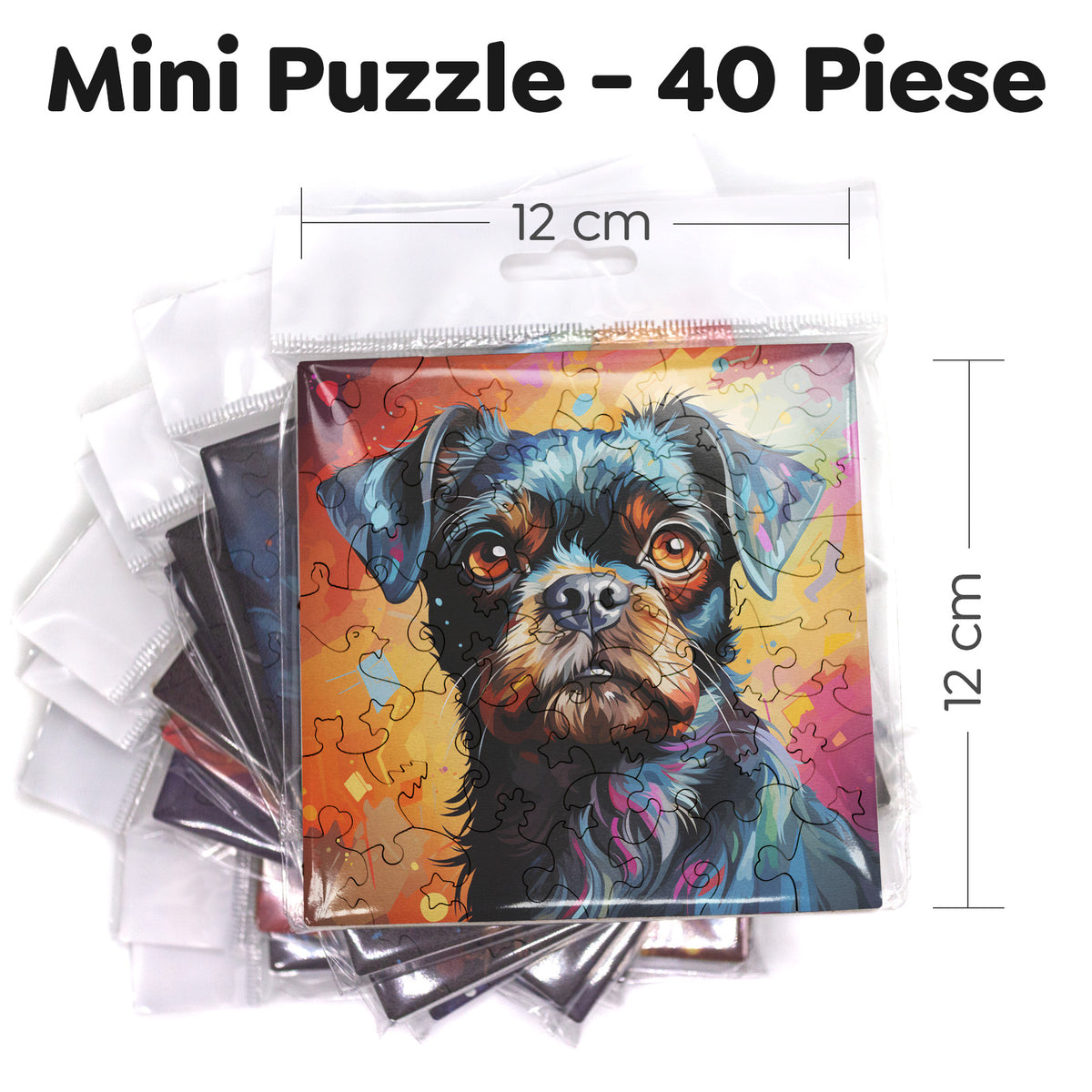 Puzzle cu Caini - Brussels Griffon 4