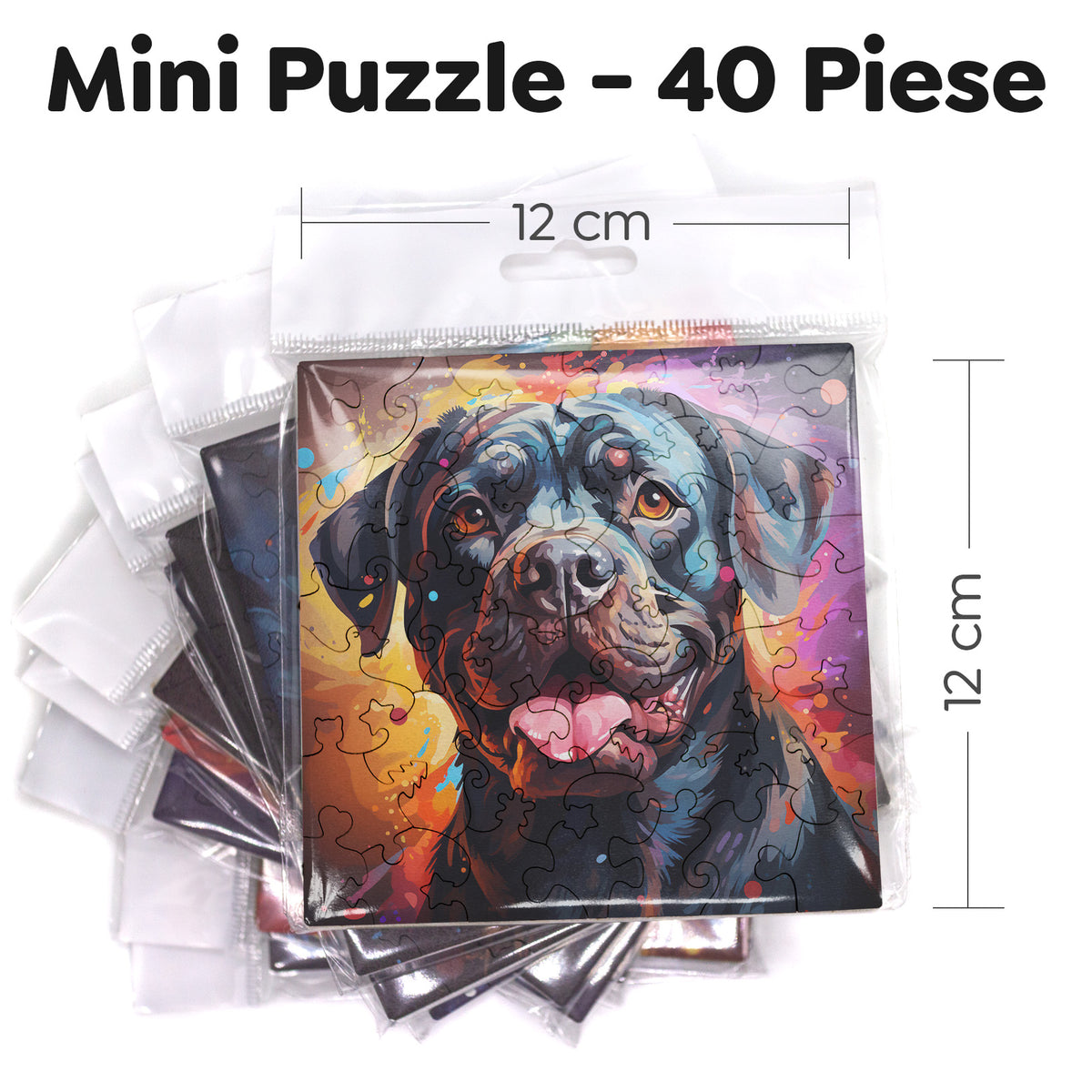 Puzzle cu Caini - Bullmastiff 3