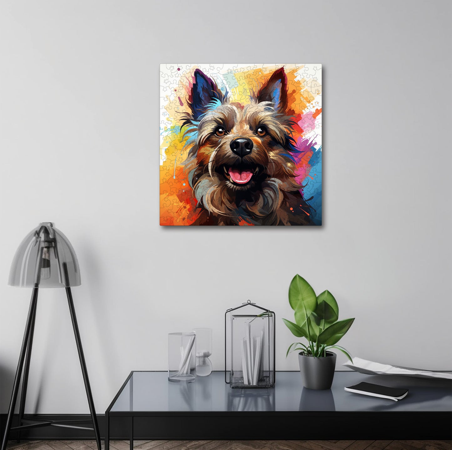Puzzle cu Animale - Caini - Cairn Terrier 4 - 200 piese - 30 x 30 cm