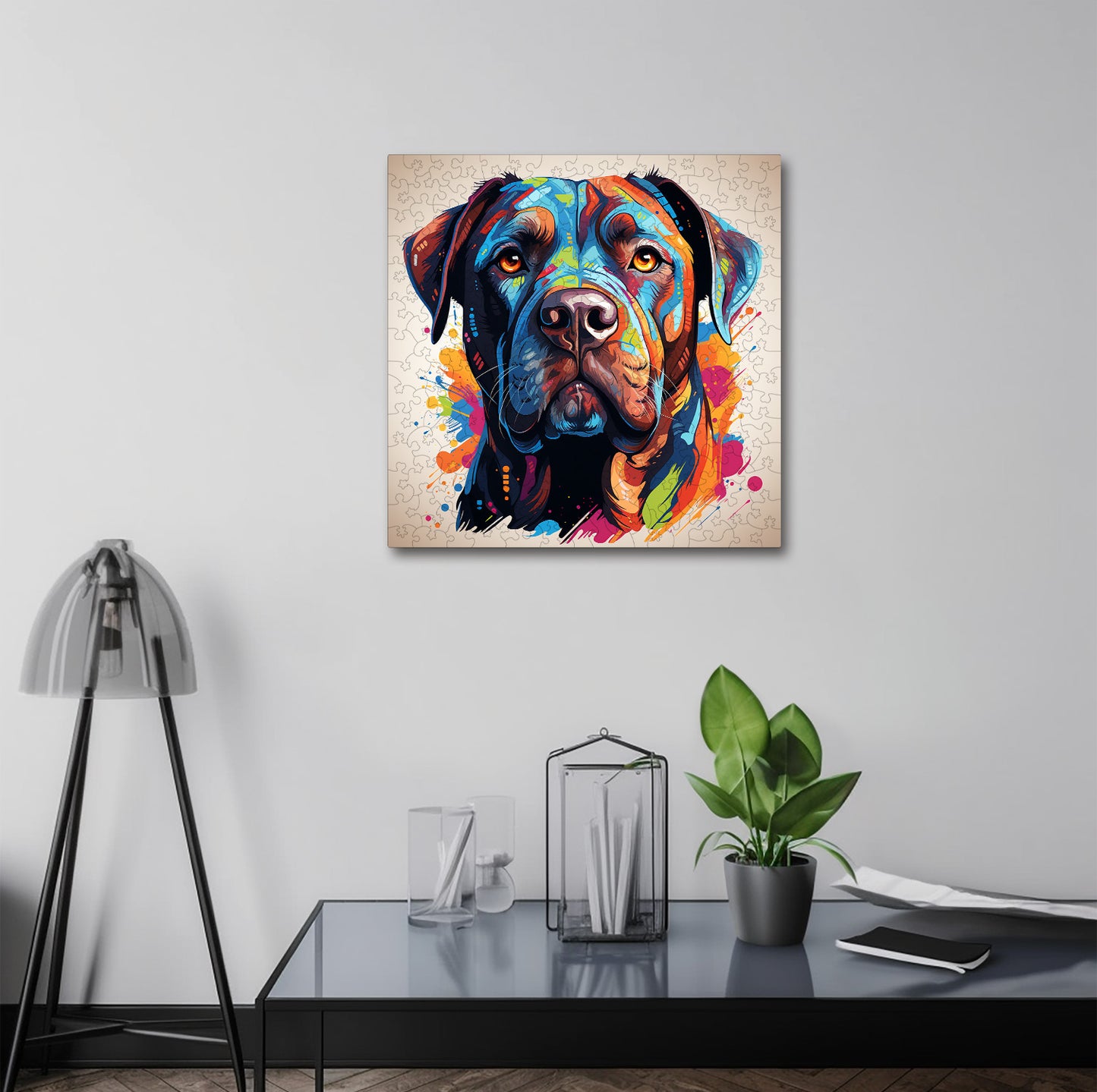 Puzzle cu Animale - Caini - Cane Corso 3 - 200 piese - 30 x 30 cm