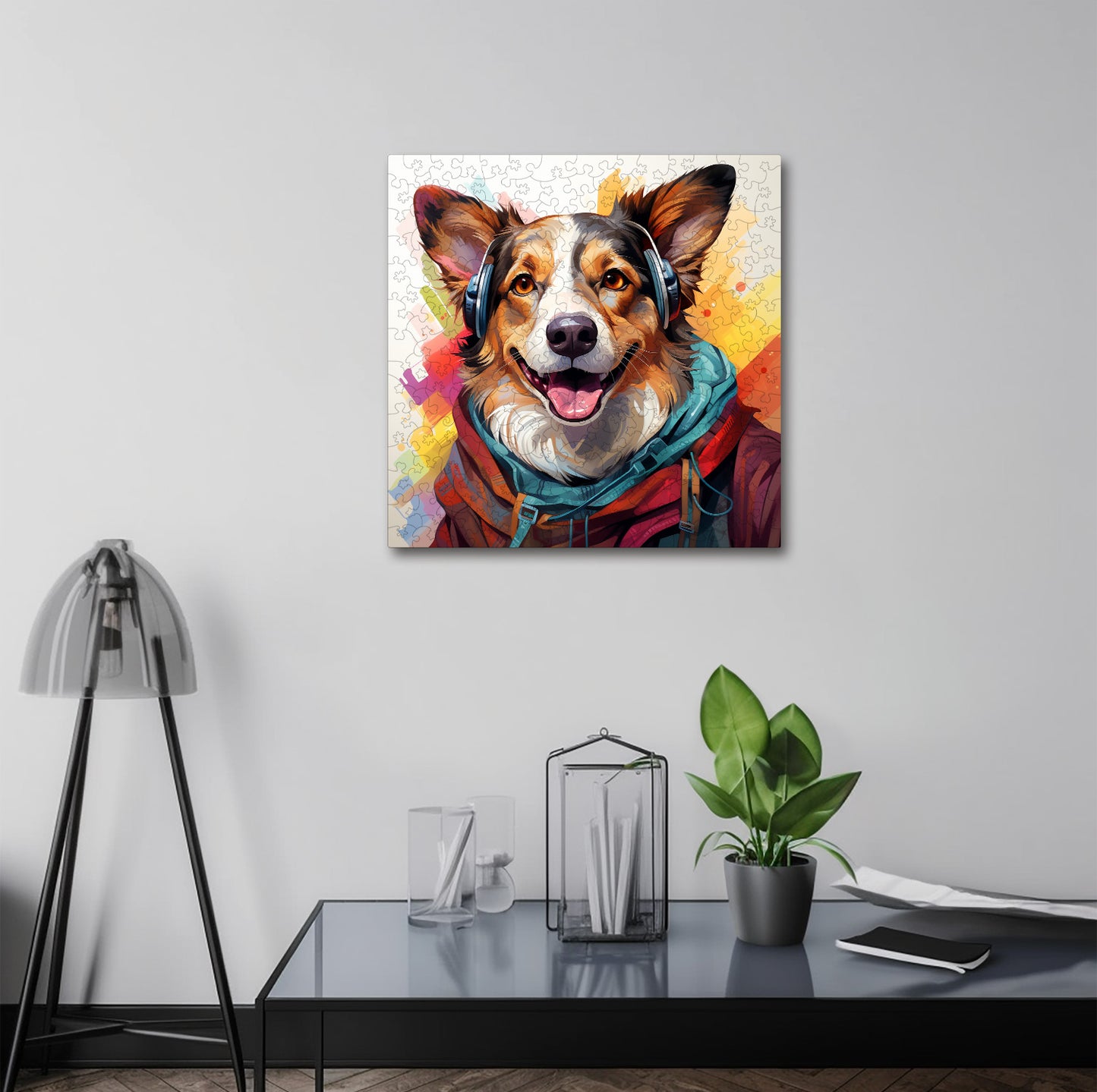 Puzzle cu Animale - Caini - Cardigan Welsh Corgi 4 - 200 piese - 30 x 30 cm