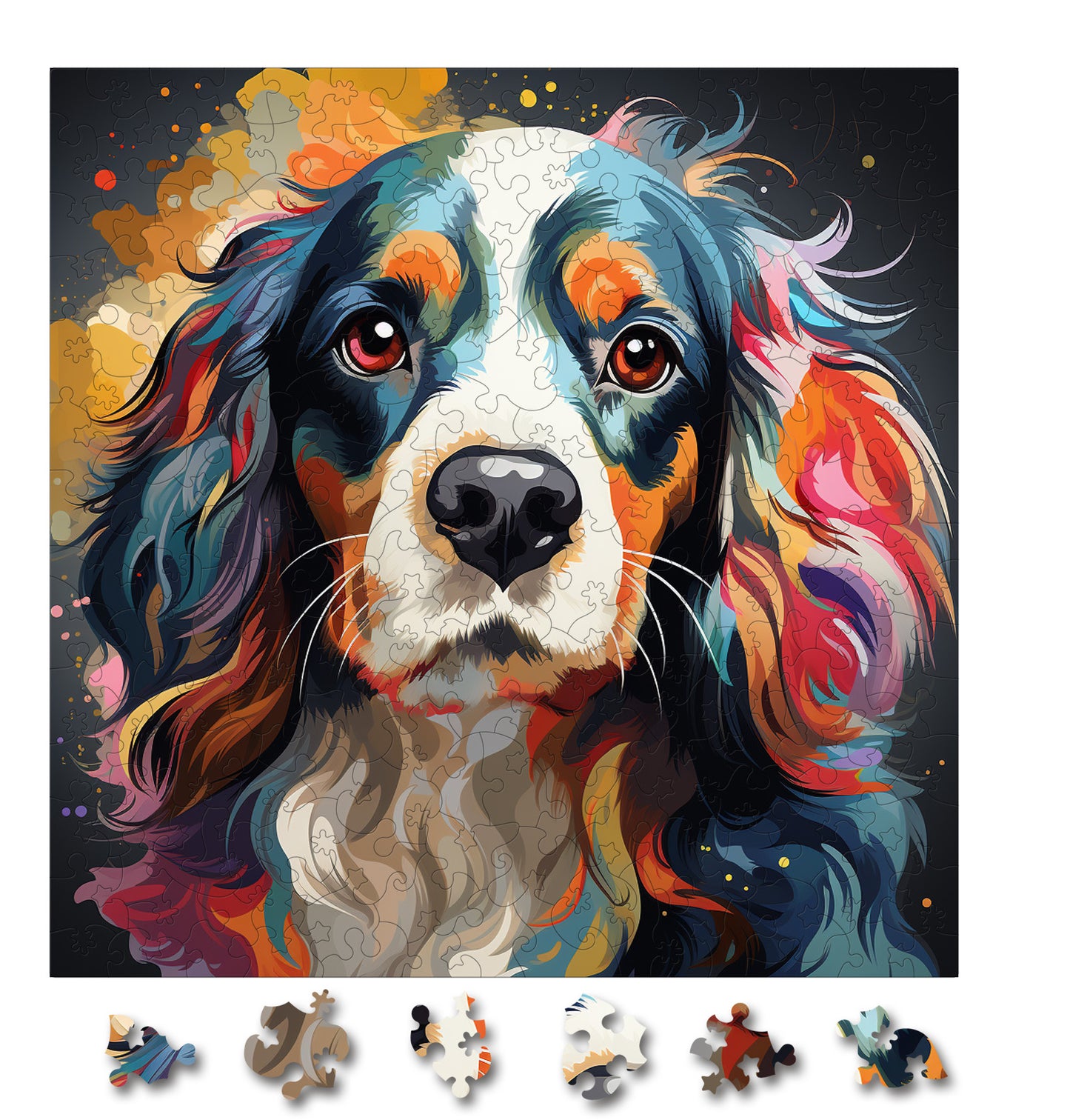 Puzzle cu Caini - Cavalier King Charles Spaniel 3