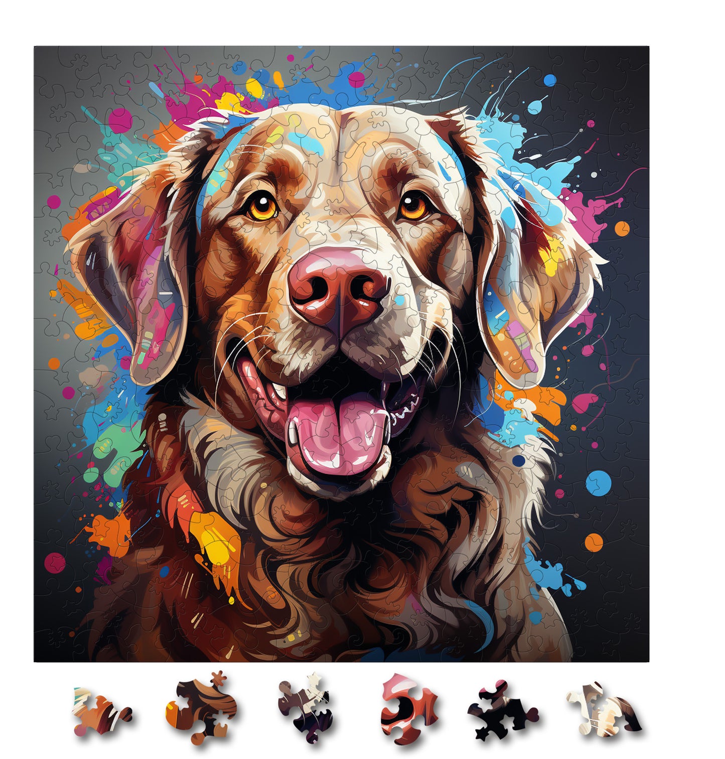 Puzzle cu Caini - Chesapeake Bay Retriever 4