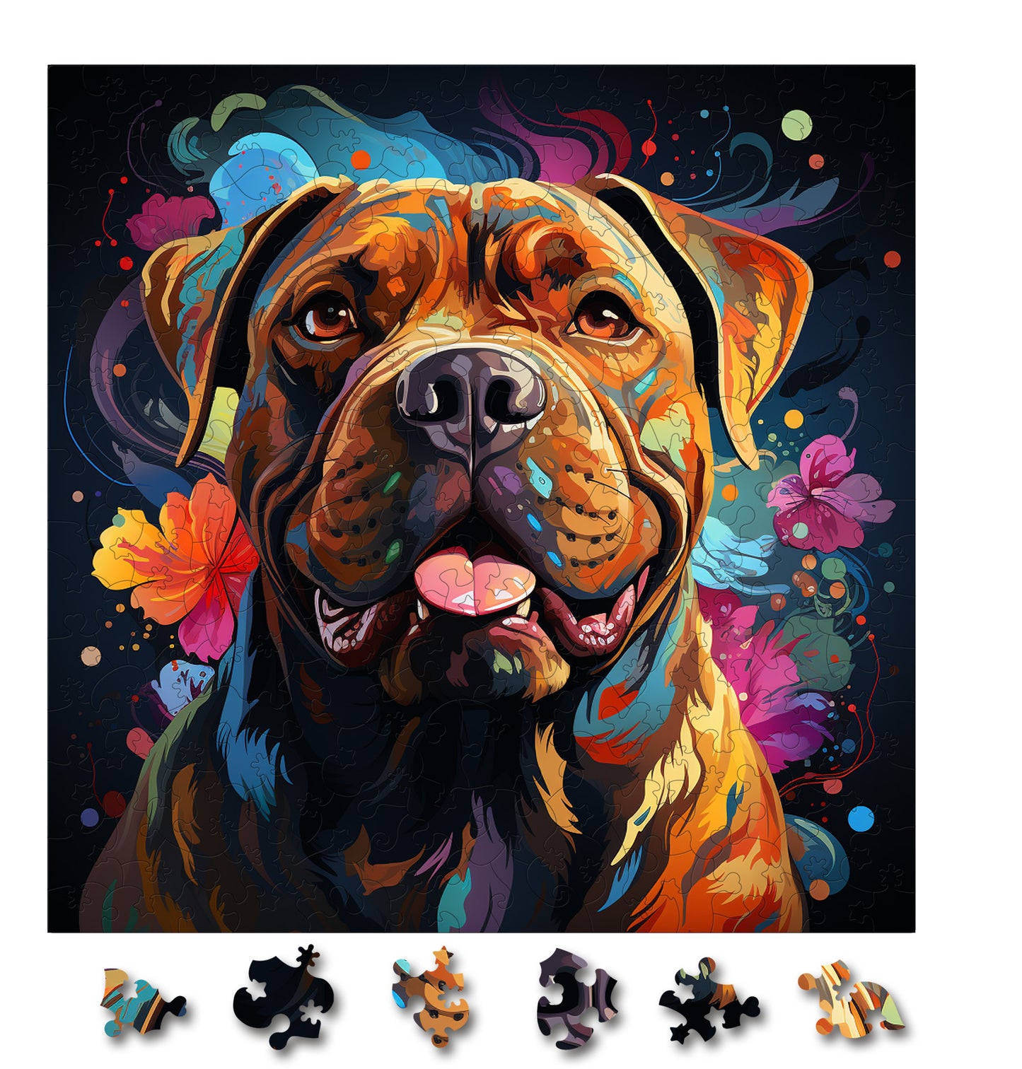 Puzzle cu Caini - Chinese Shar-Pei 2