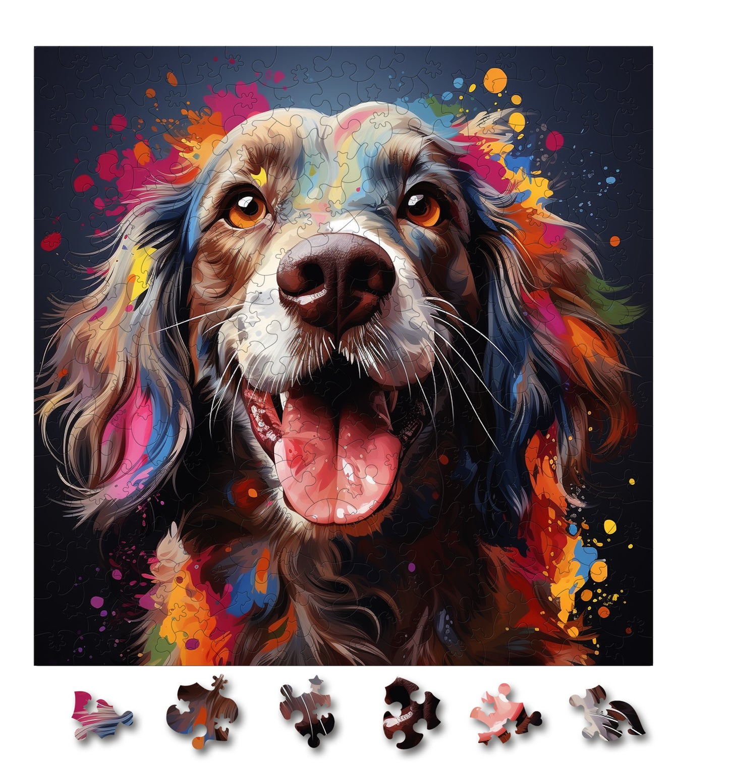 Puzzle cu Caini - Cocker Spaniel