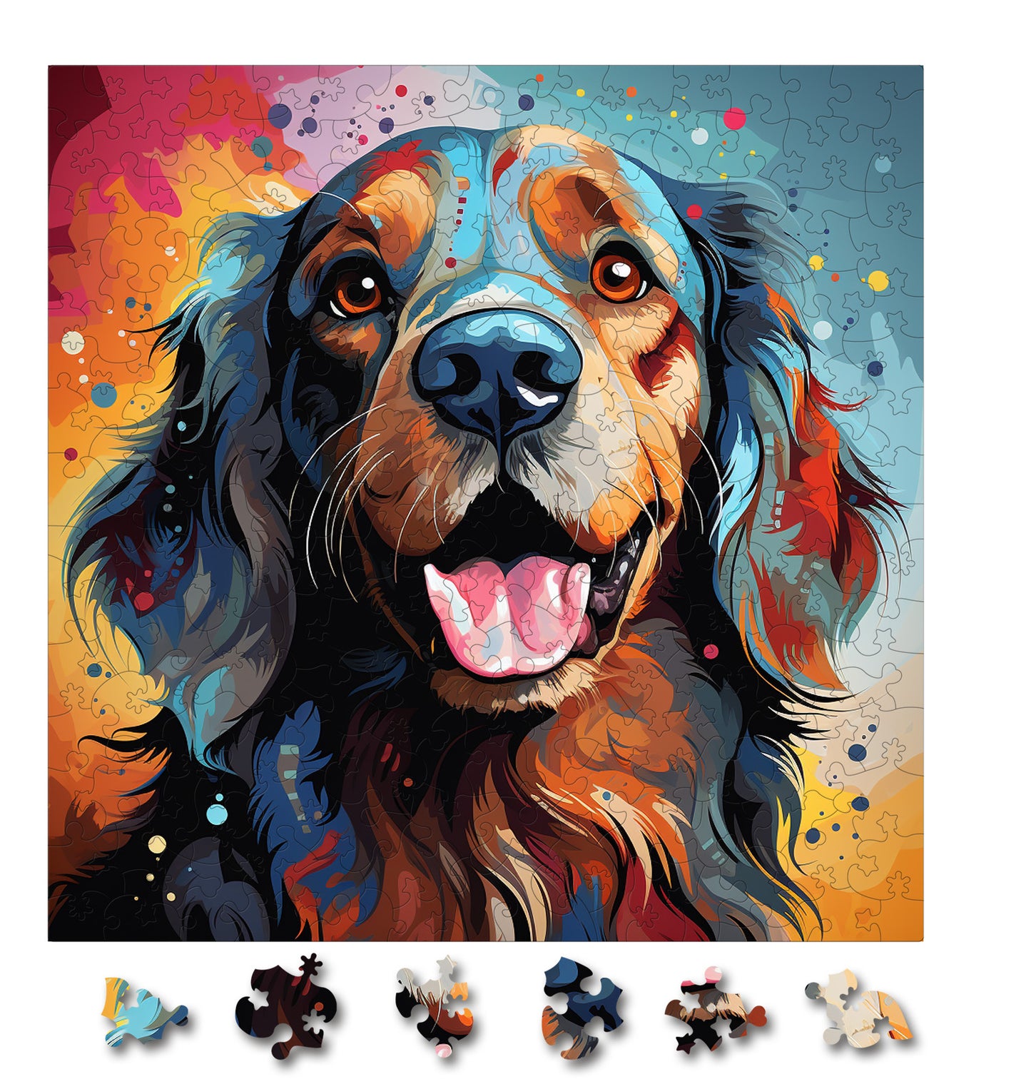 Puzzle cu Caini - Cocker Spaniel 4