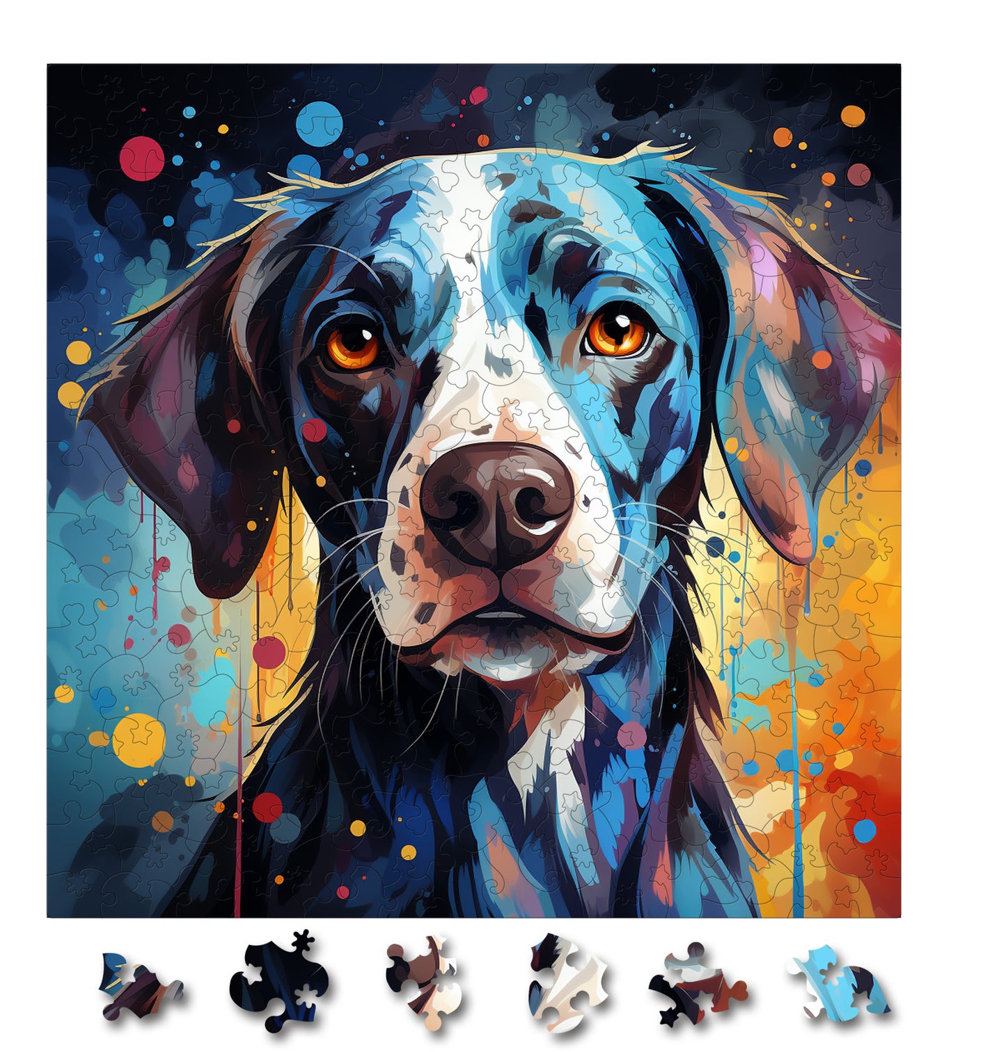 Puzzle cu Caini - Dalmatian 2