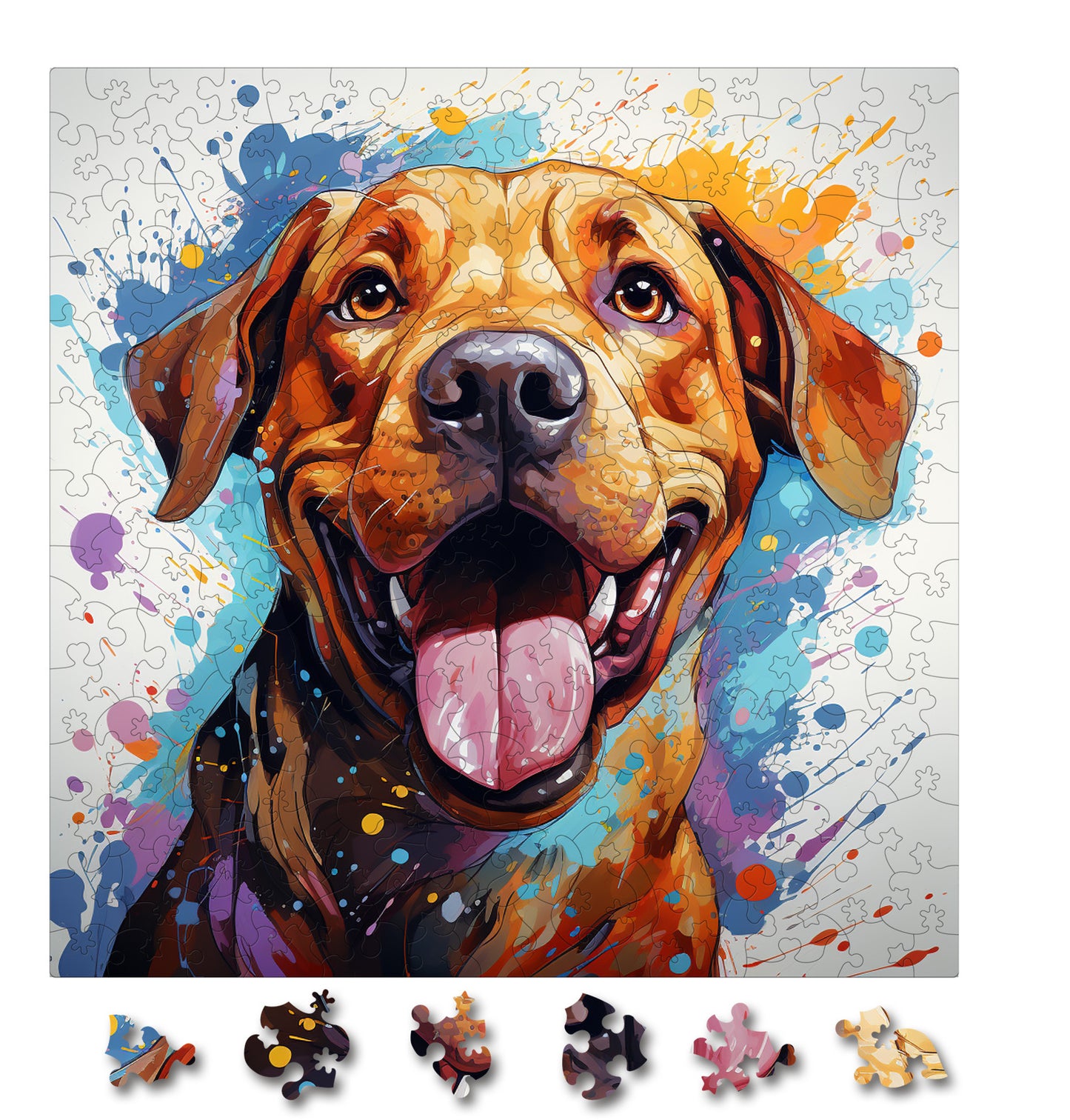 Puzzle cu Caini - Dogues de Bordeaux 2